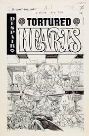 EC TORTURED HEARTS #1 (ONE SHOT) CVR E INC 1:20  DUSTIN WEAVER B&W ARTIST EDITION VAR