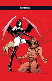 BARBARIC THE LONG DEATH #3 (OF 3) CVR E CORIN HOWELL LILITH CROSSOVER BLACK BAG VAR