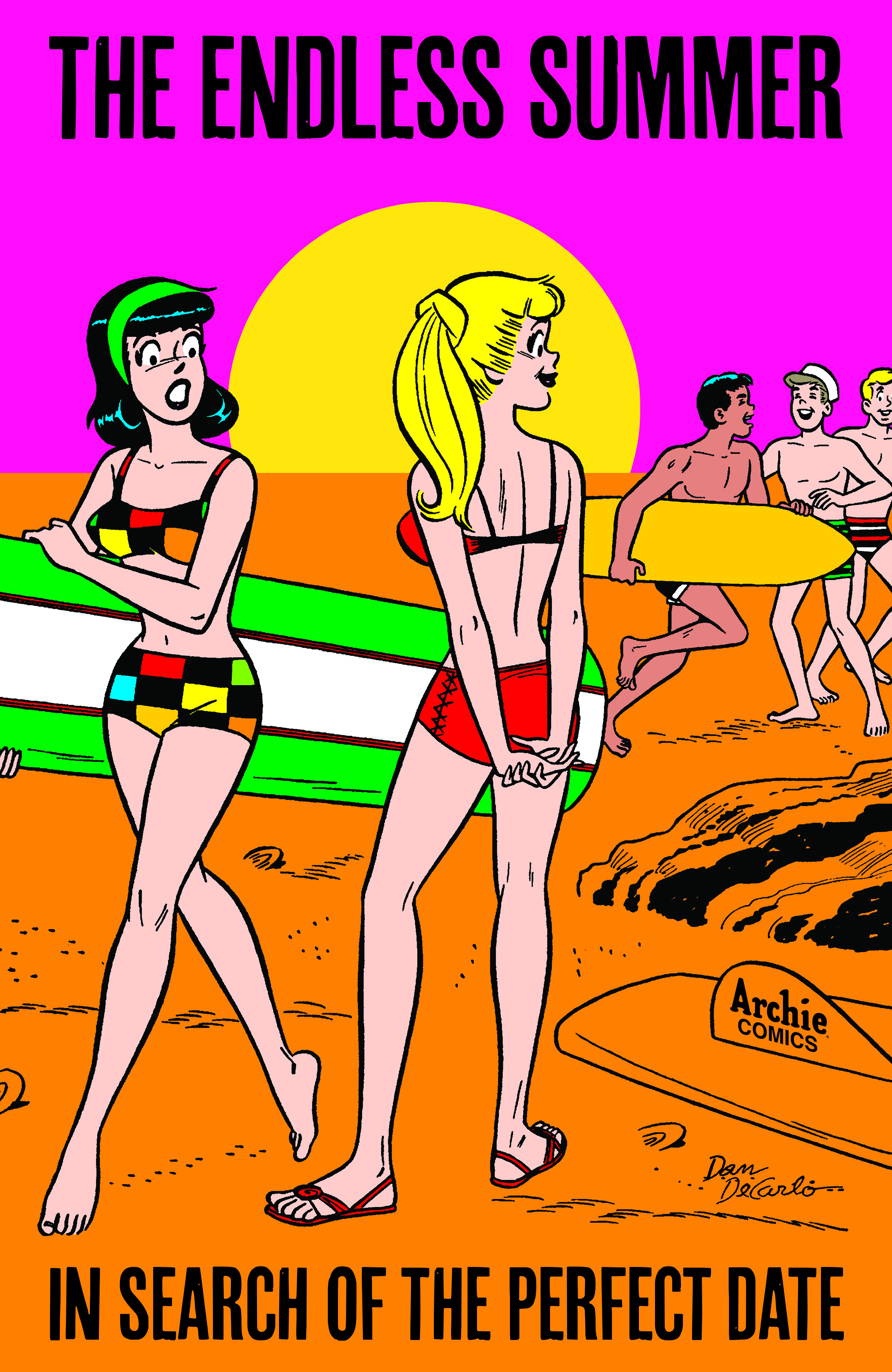  FOC14022026003 | BETTY AND ME @1 (ONE SHOT) FACSIMILE EDITION CVR B ENDLESS SUMMER DAN DECARLO VAR  PRE ORDER [FOC 1402] | LUNAR  