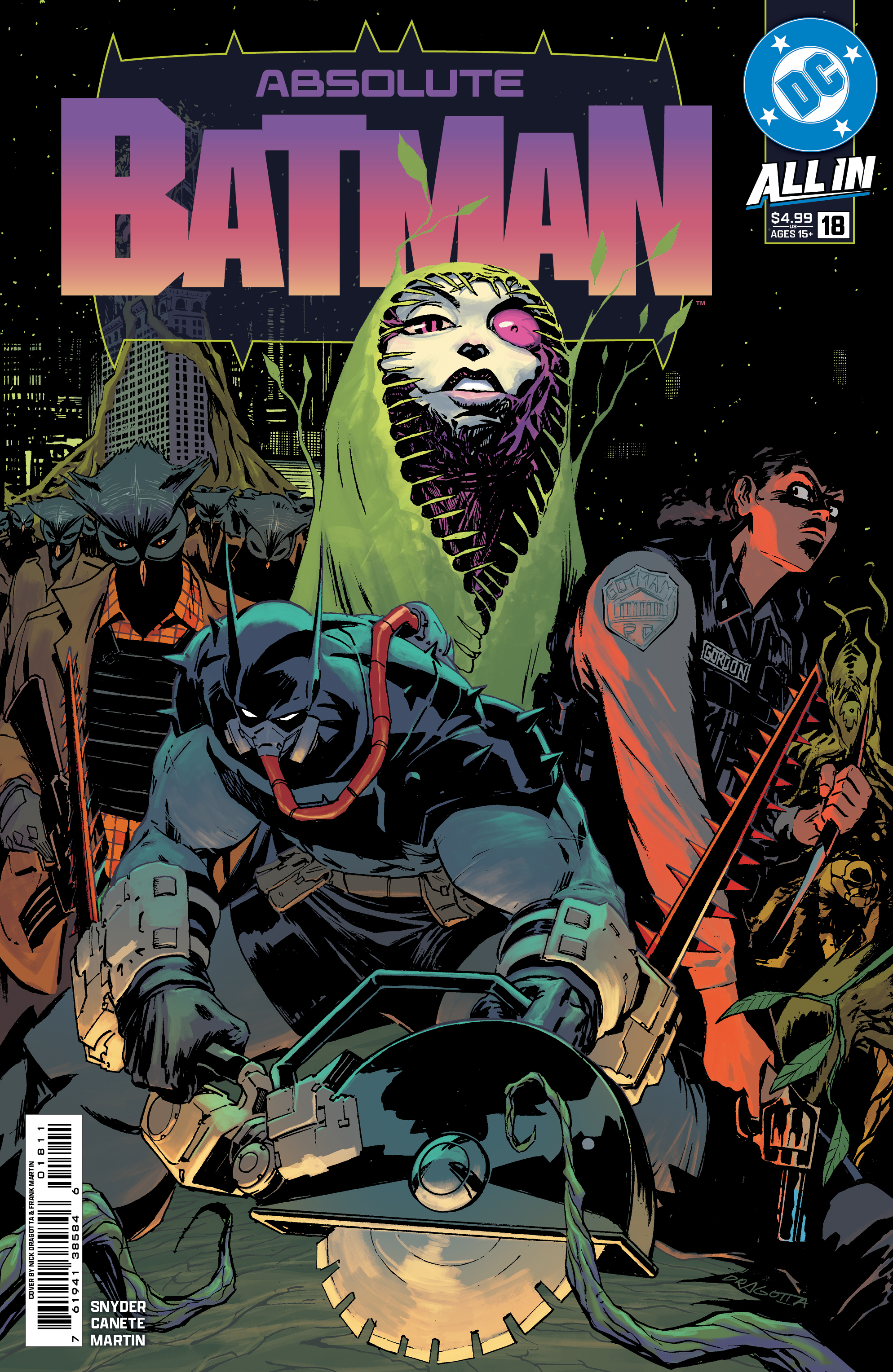  76194138584601811 | ABSOLUTE BATMAN @18 COVER A NICK DRAGOTTA | DC  