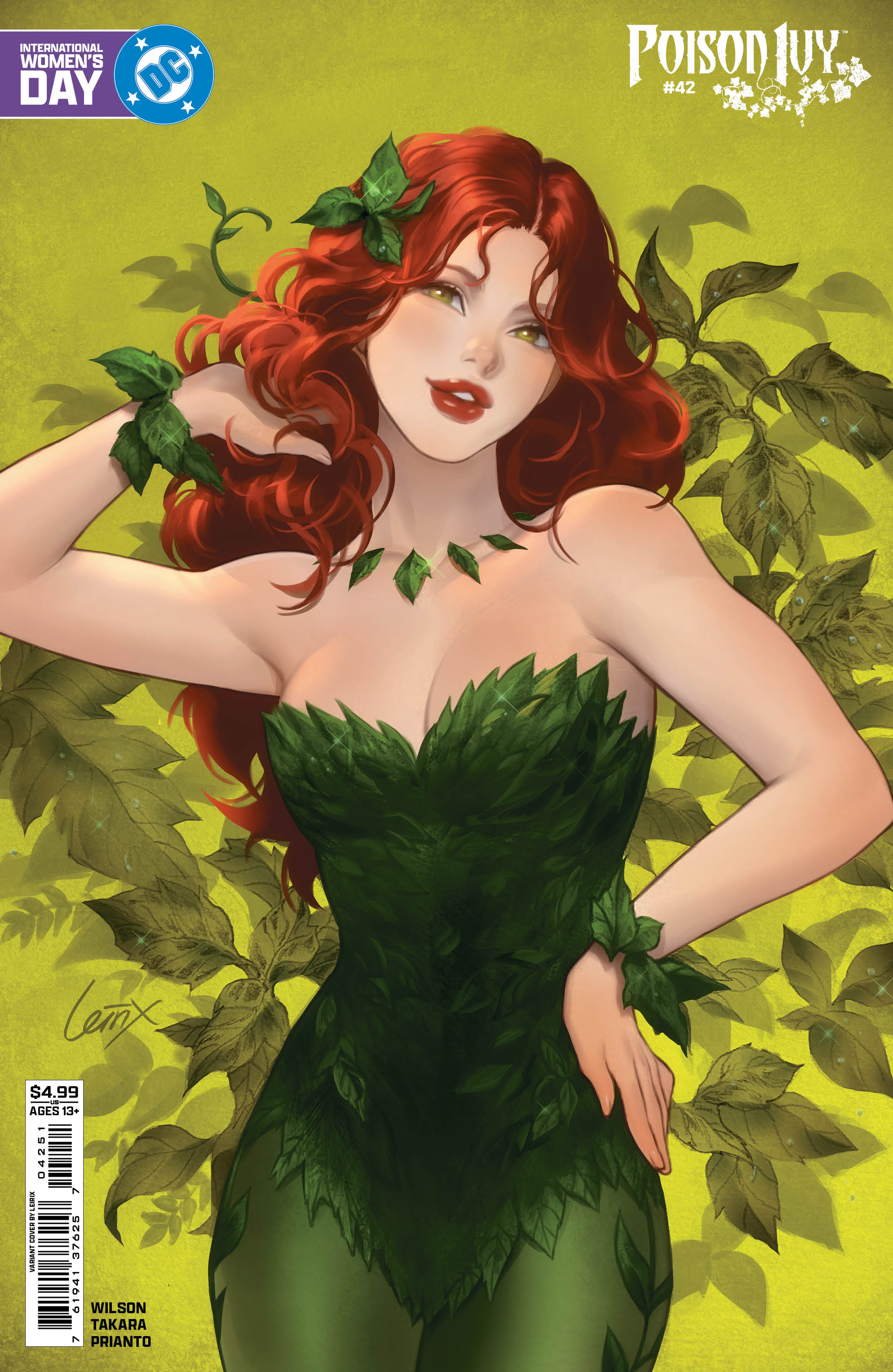 Poison Ivy #42 (Cover E Lesley Leirix Li Womens History Month Card Stock Variant)