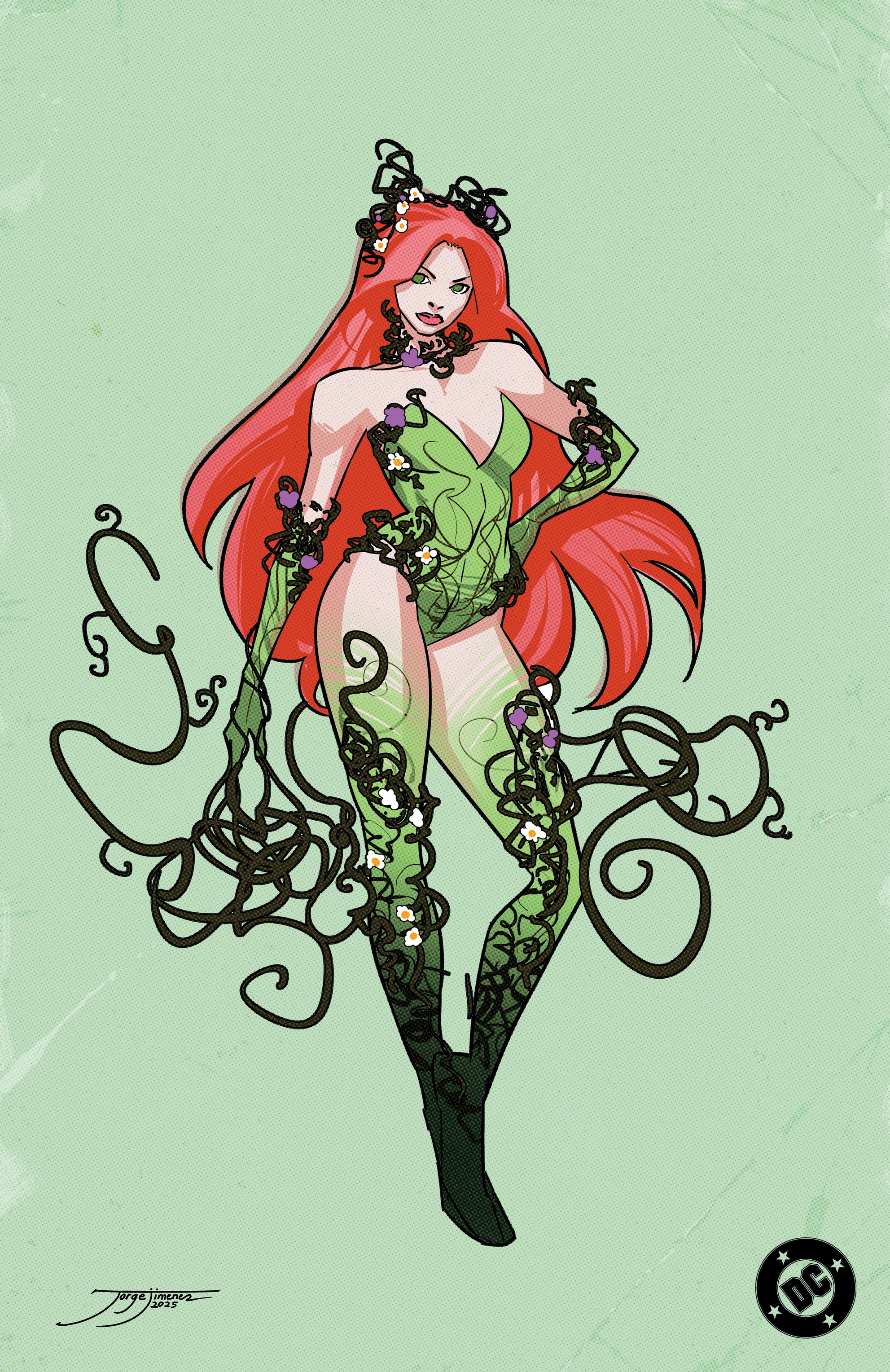 Poison Ivy #42 (Cover G Jorge Jimenez Corner Box Spot Foil Variant)