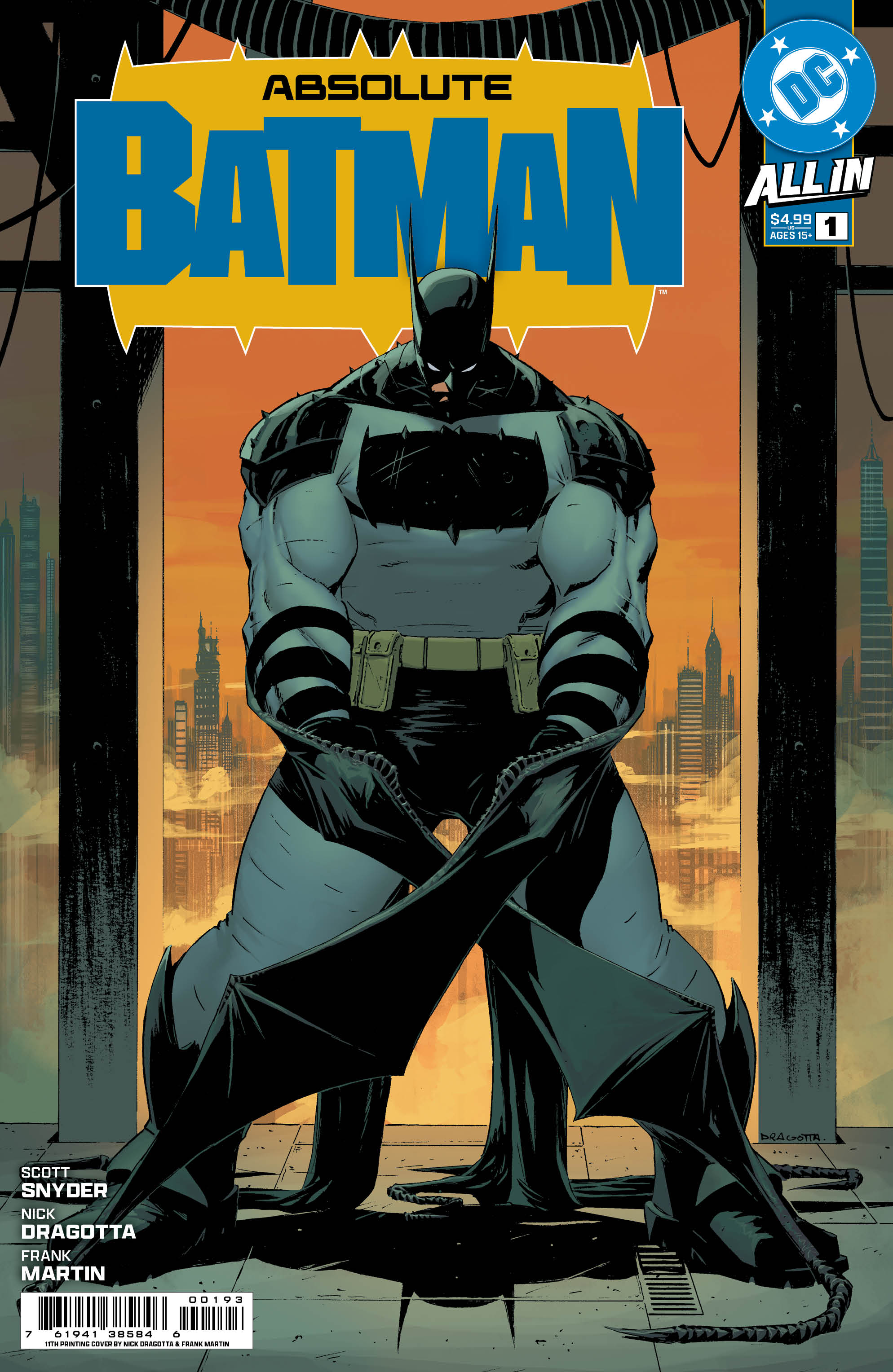 Absolute Batman #1 (11th Printing Cover A Nick Dragotta)