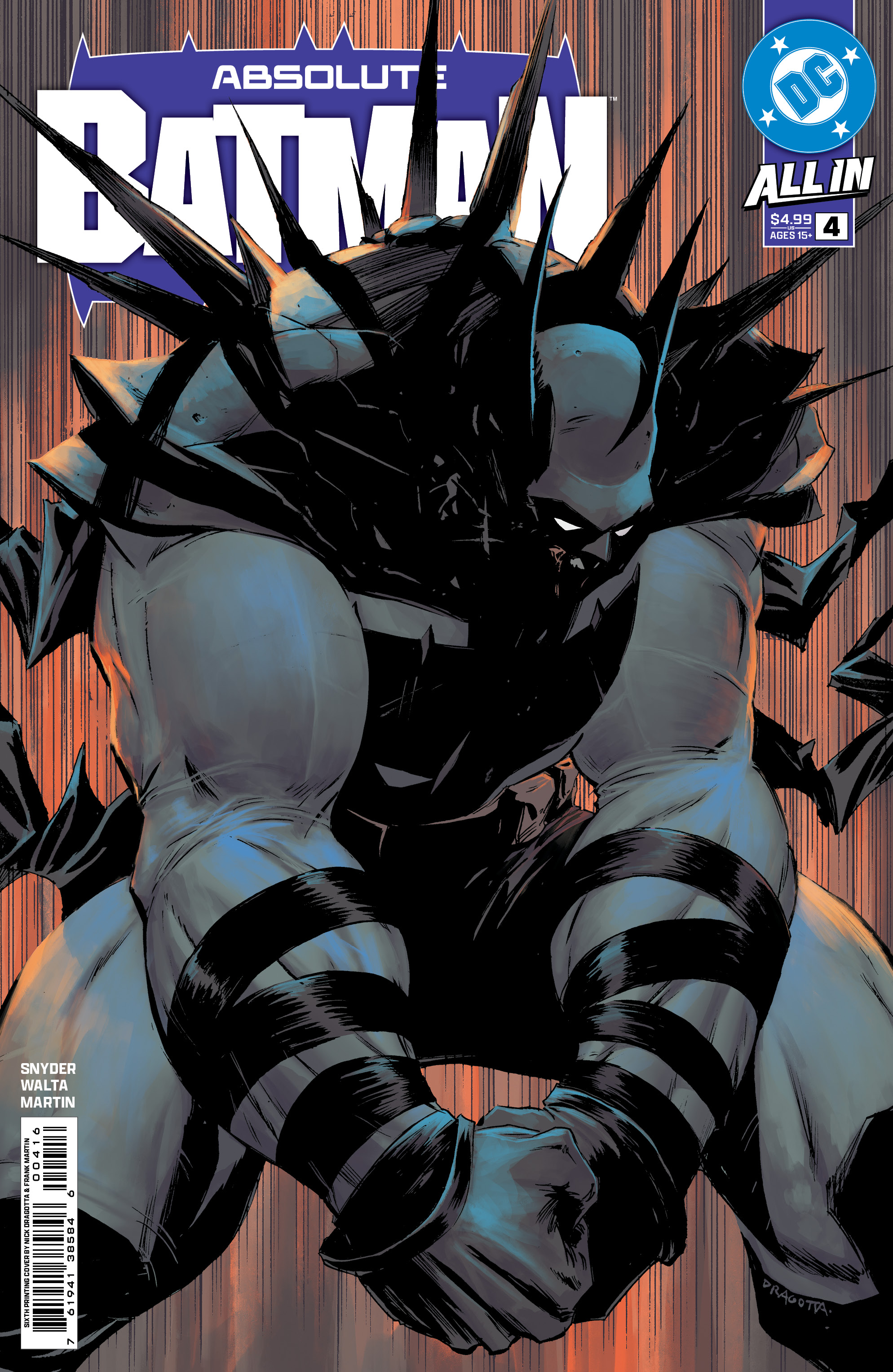 Absolute Batman #4 (6th Printing Cover A Nick Dragotta)