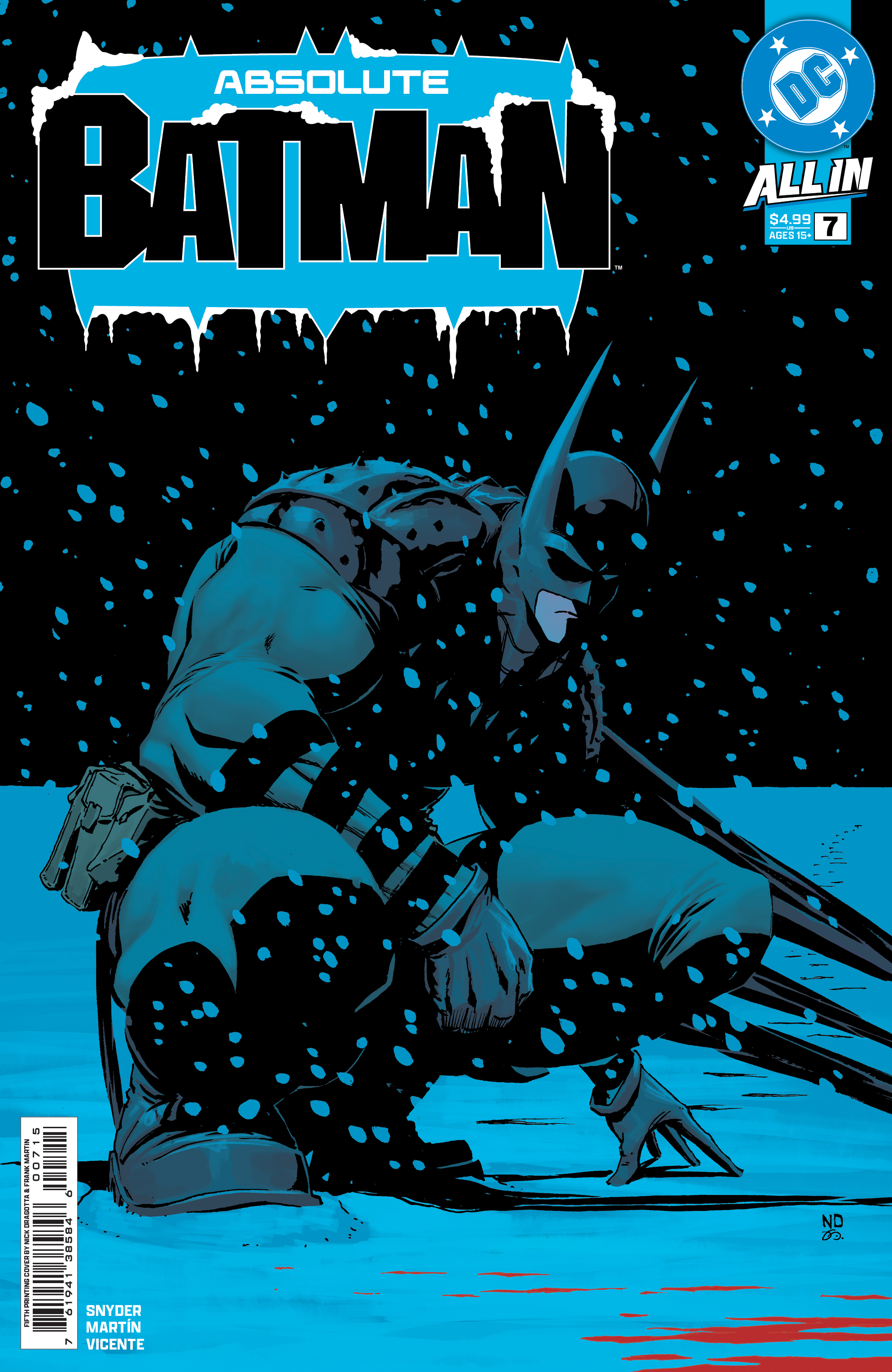 Absolute Batman #7 (5th Printing Cover A Nick Dragotta)