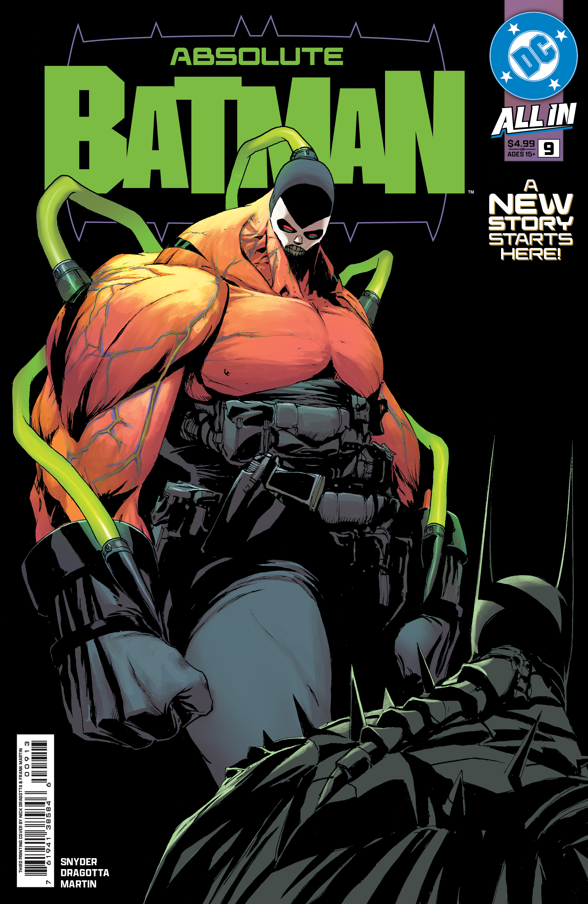 Absolute Batman #9 (3rd Printing Cover A Nick Dragotta)