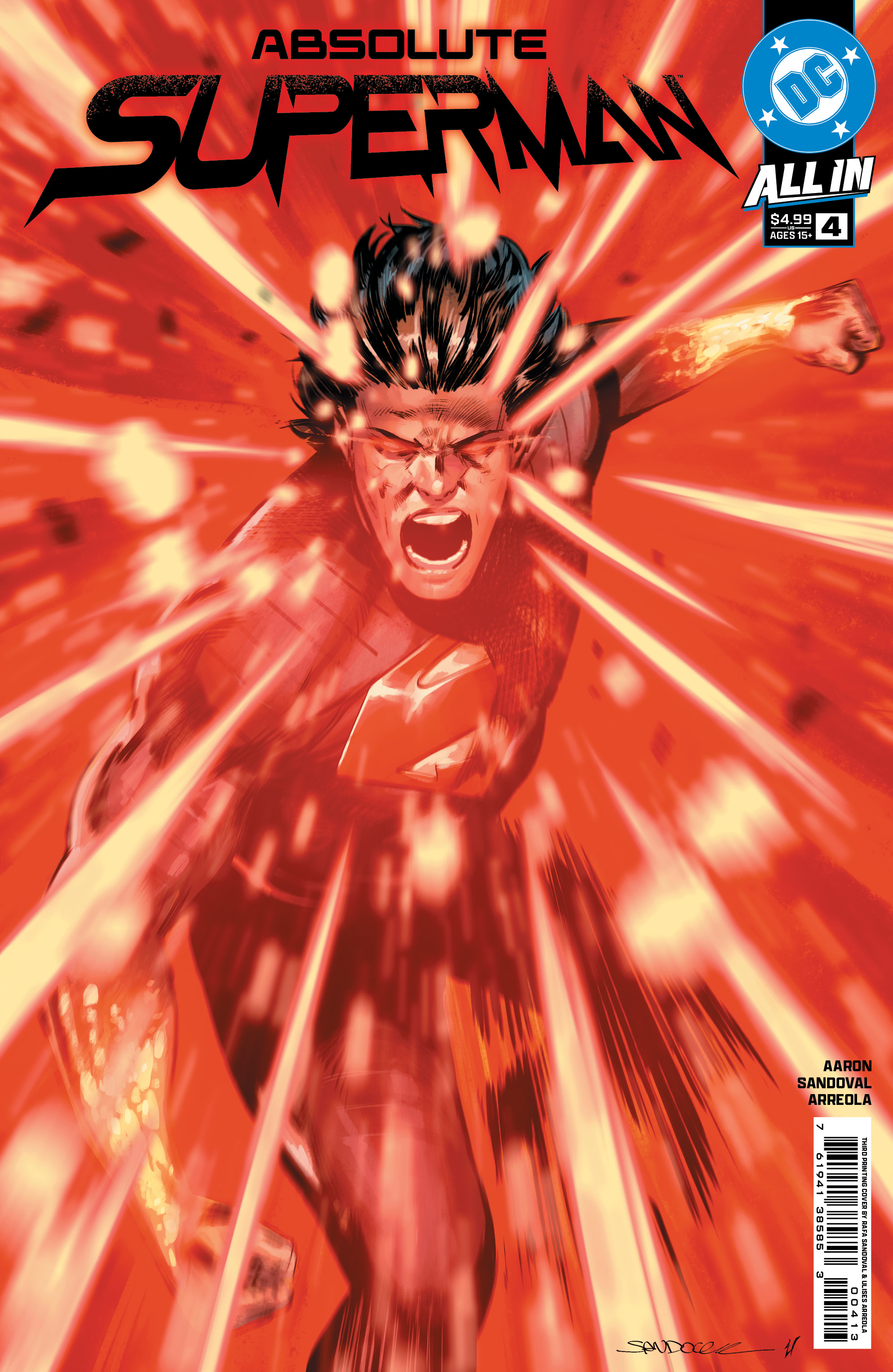 Absolute Superman #4 (3rd Printing Cover A Rafa Sandoval)