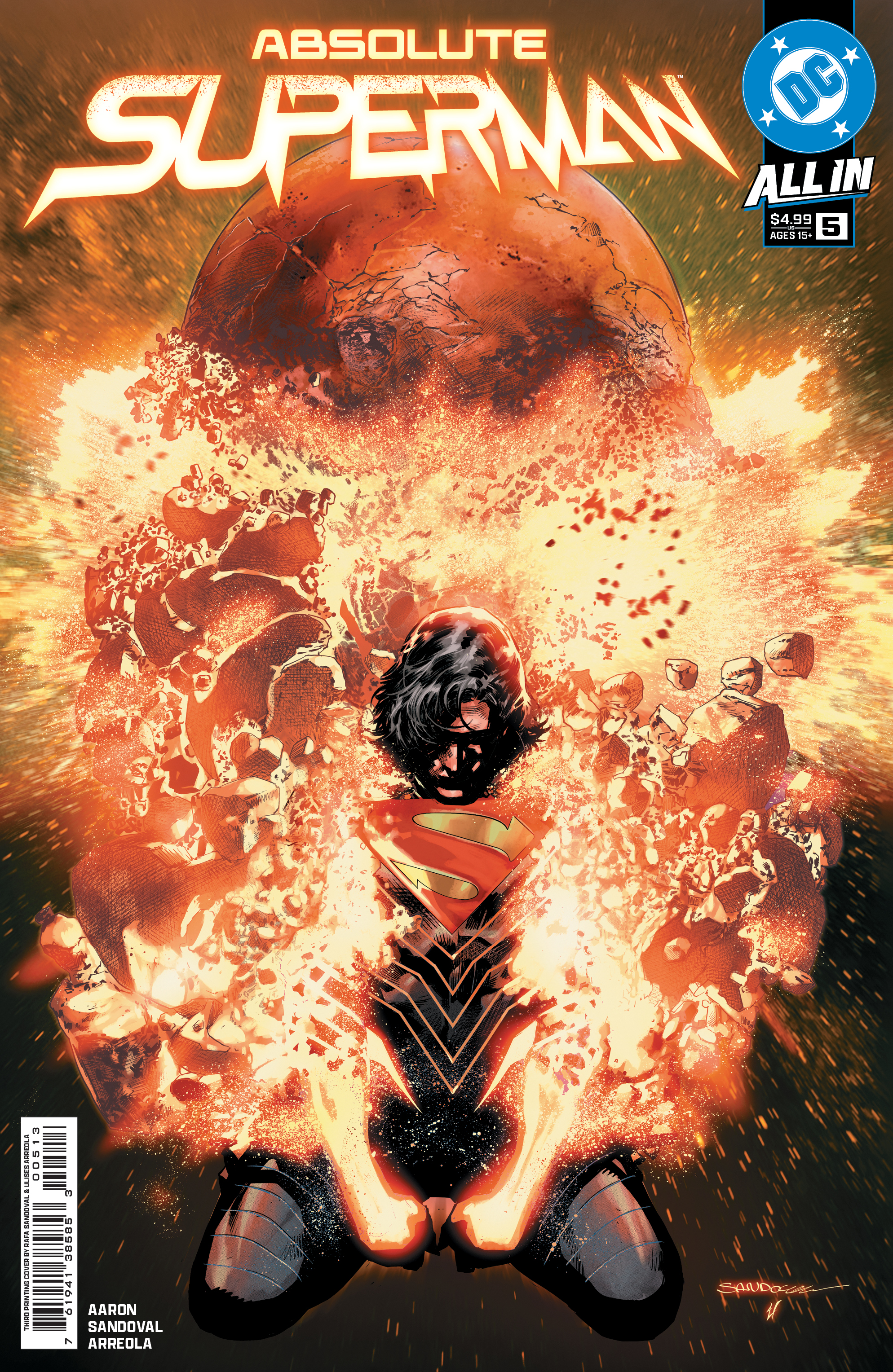 Absolute Superman #5 (3rd Printing Cover A Rafa Sandoval)