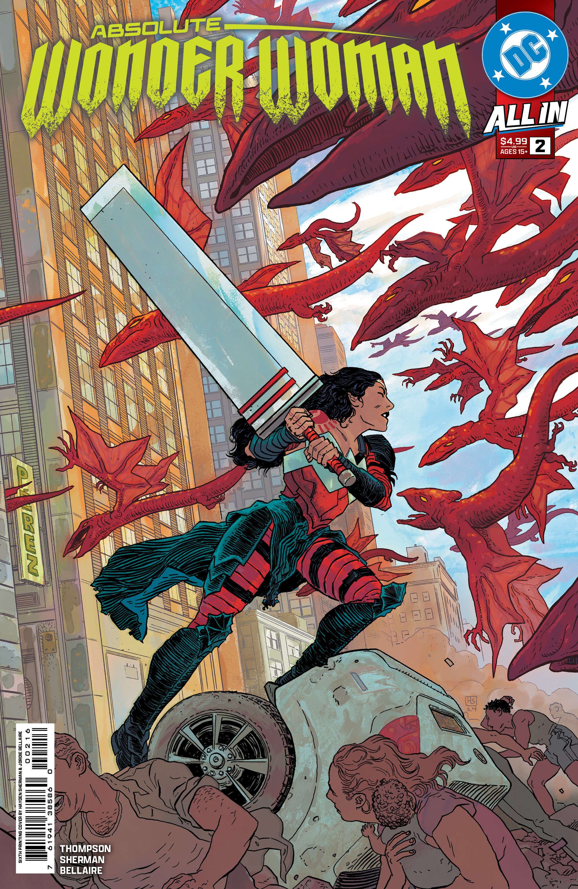 Absolute Wonder Woman #2 (6th Printing Cover A Hayden Sherman)