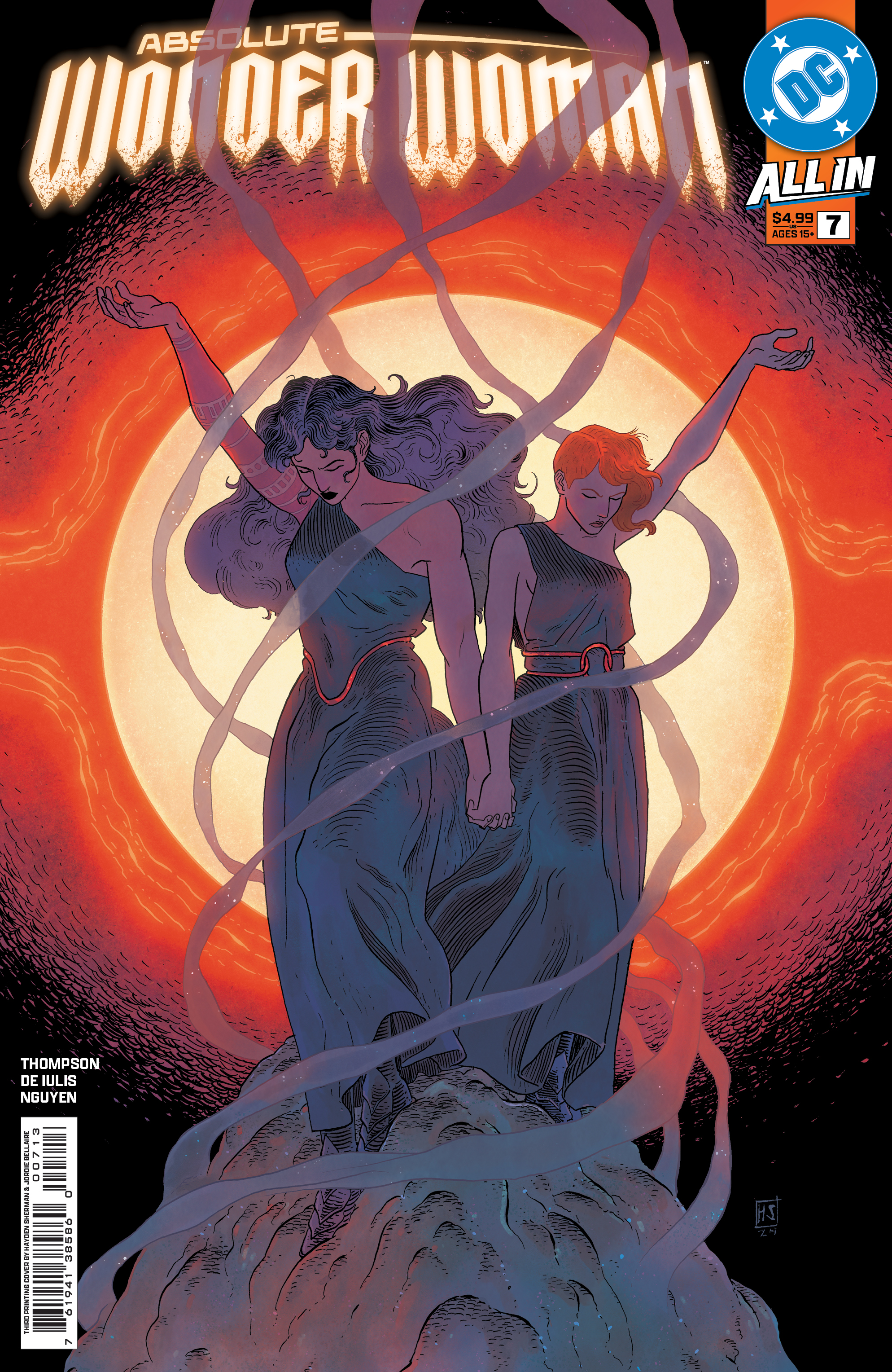 Absolute Wonder Woman #7 (3rd Printing Cover A Hayden Sherman)