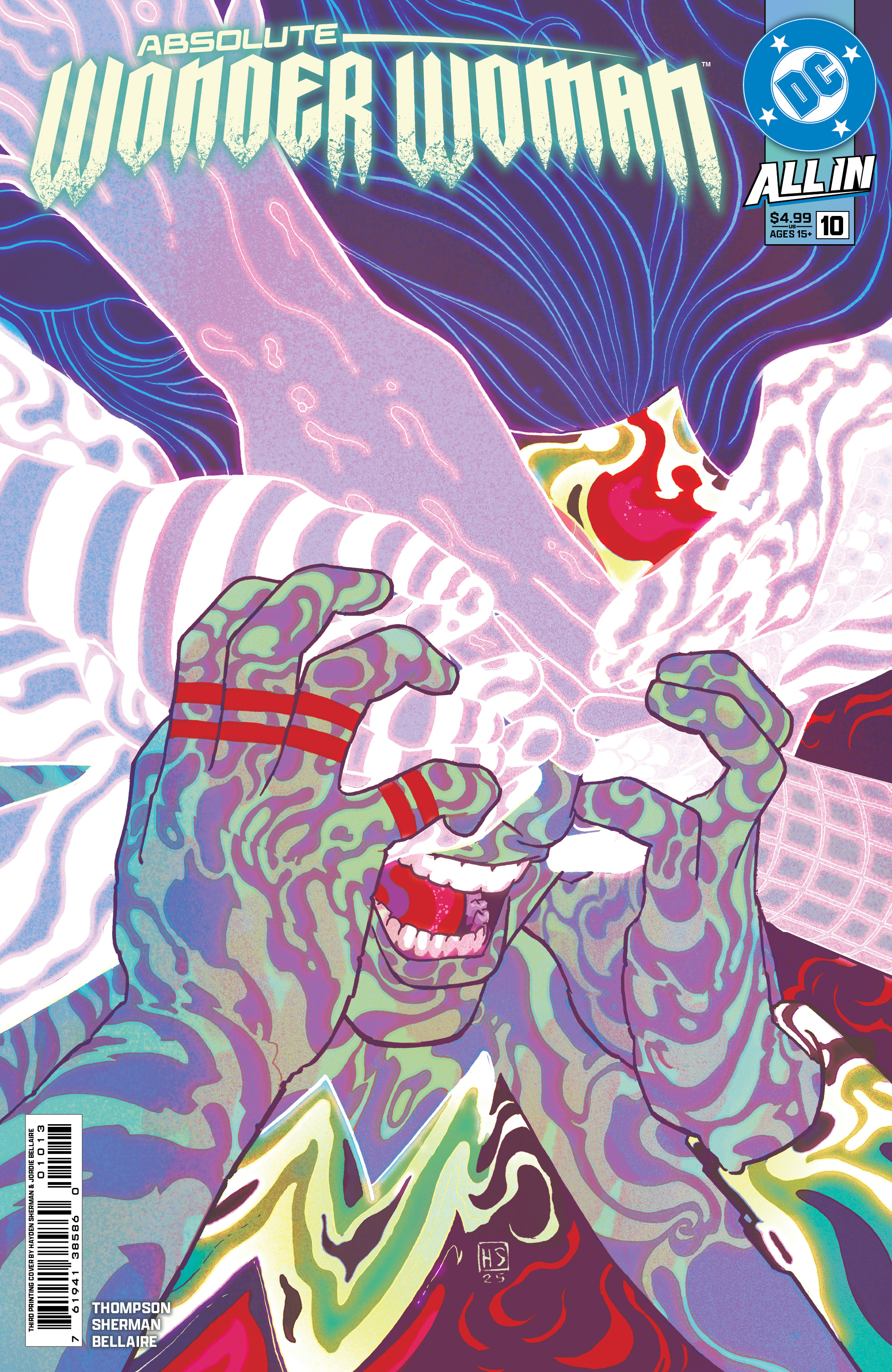 Absolute Wonder Woman #10 (3rd Printing Cover A Hayden Sherman)