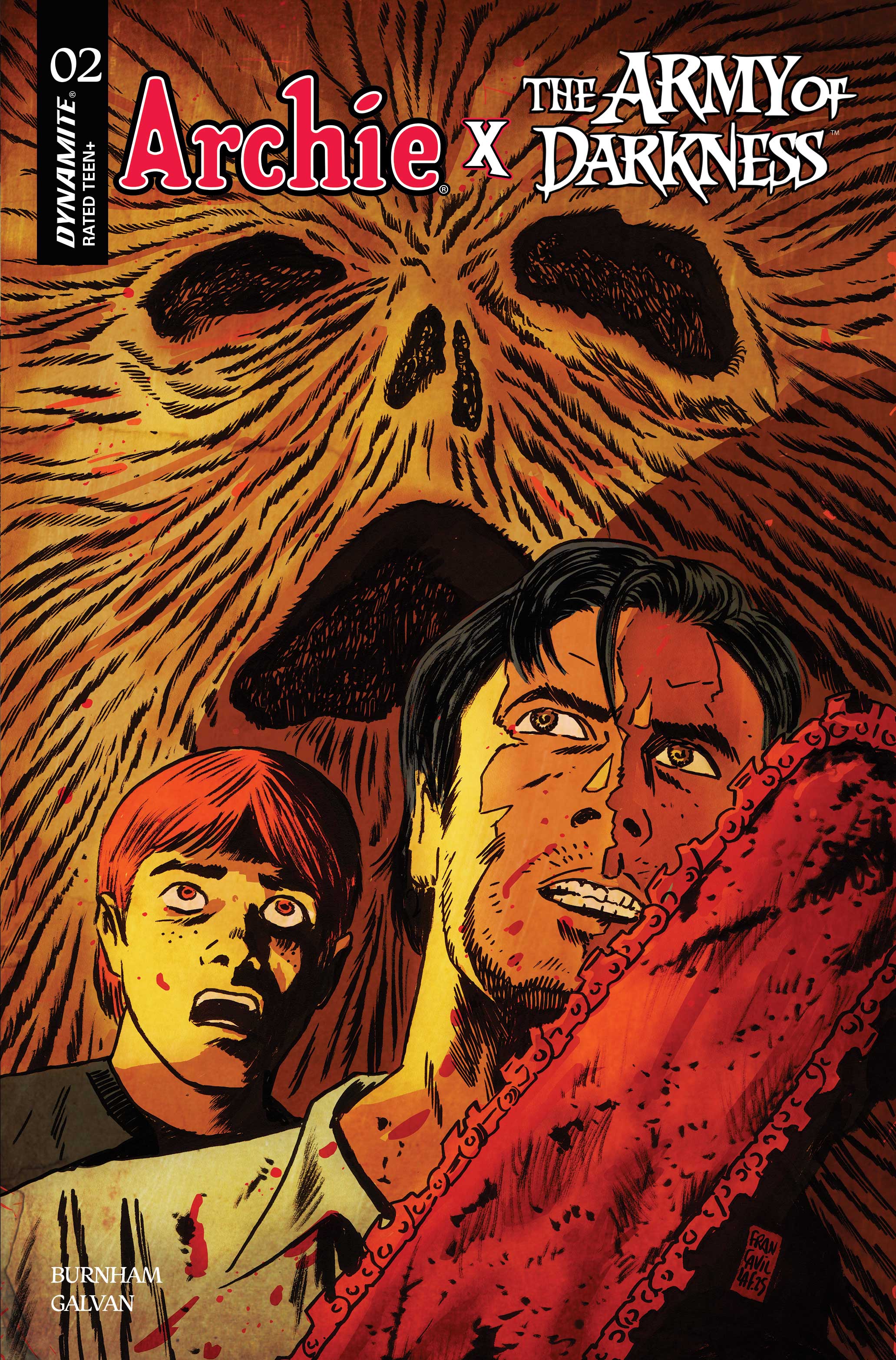  FOC07022026232 | ARCHIE X ARMY OF DARKNESS @2 CVR A FRANCISO FRANCAVILLA  PRE ORDER [FOC 0702] | LUNAR  