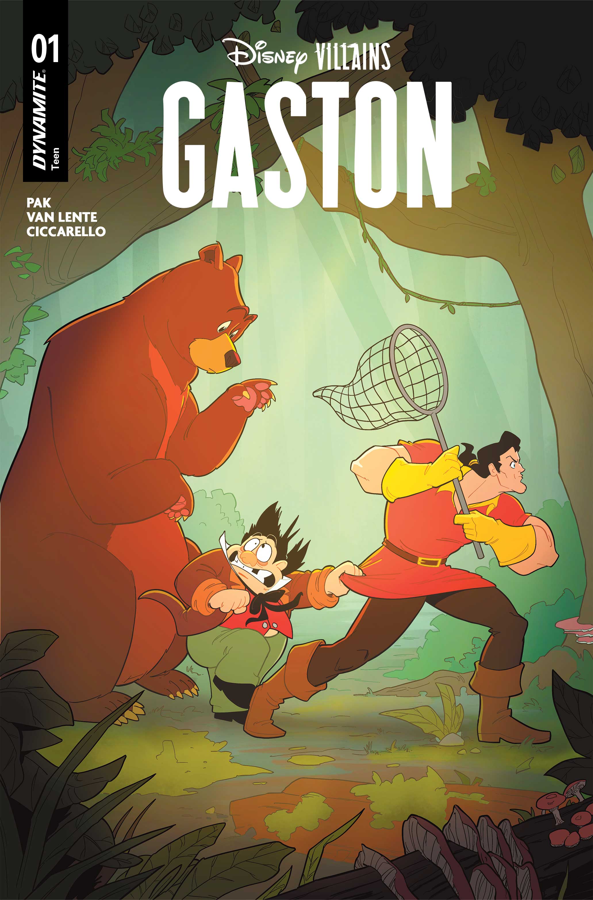  FOC31012026263 | DISNEY VILLAINS GASTON @1 CVR B TED BRANDT AND RO STEIN VAR  PRE ORDER [FOC 3101] | LUNAR  