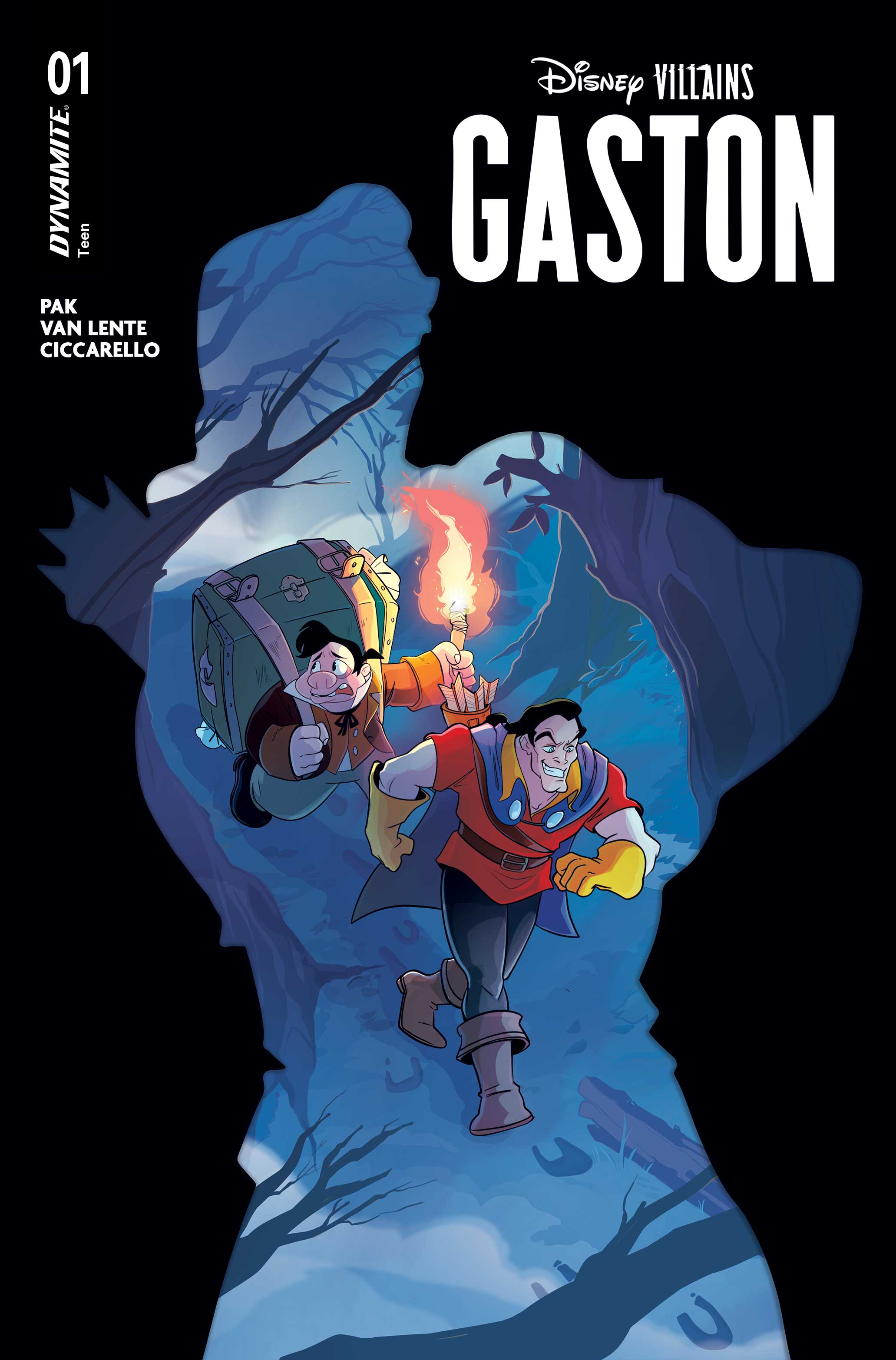  FOC31012026264 | DISNEY VILLAINS GASTON @1 CVR C MILENA CICCARELLO VAR  PRE ORDER [FOC 3101] | LUNAR  