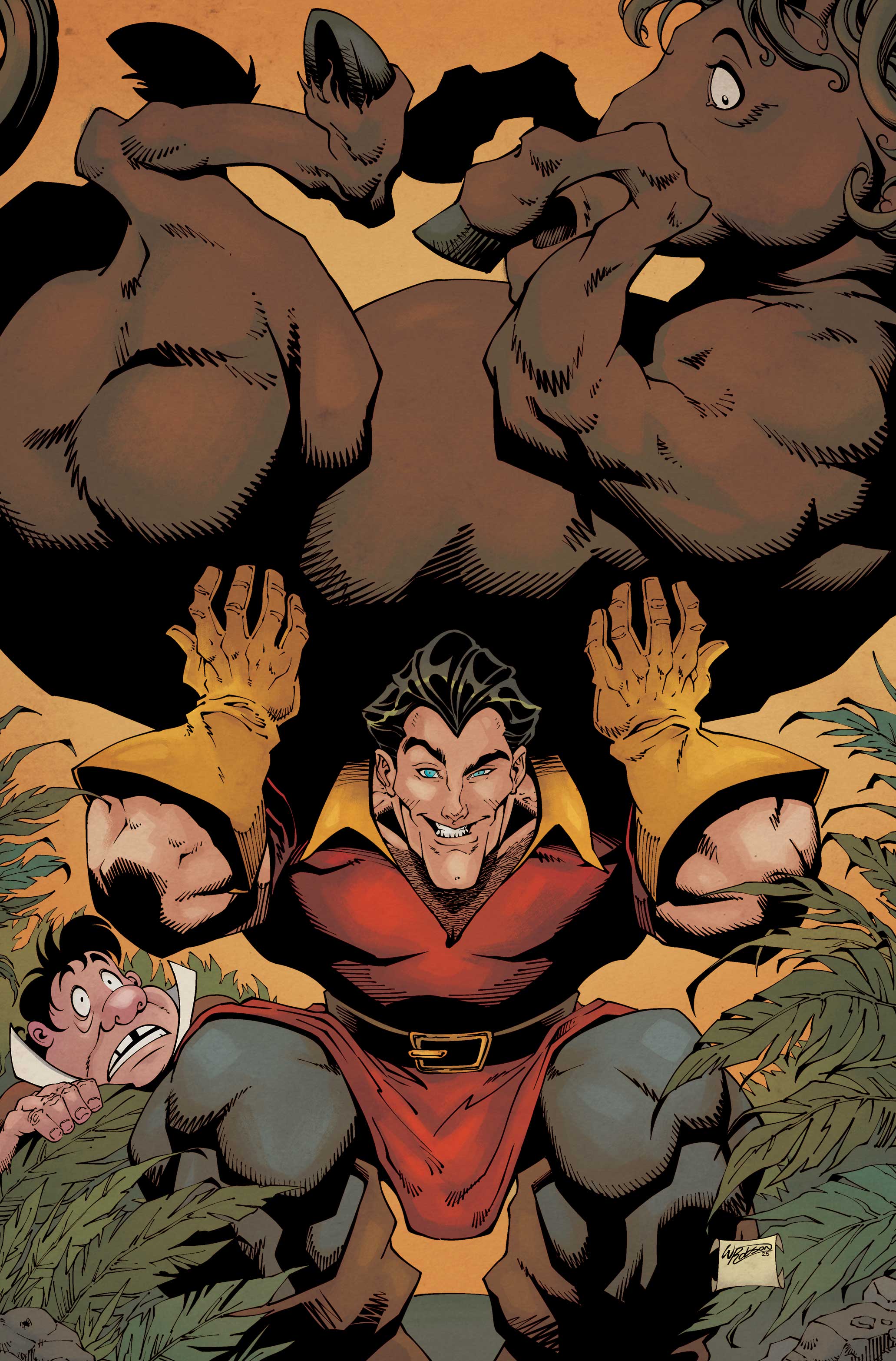 Disney Villains Gaston #1 (Cover G Will Robson Full Art Variant)