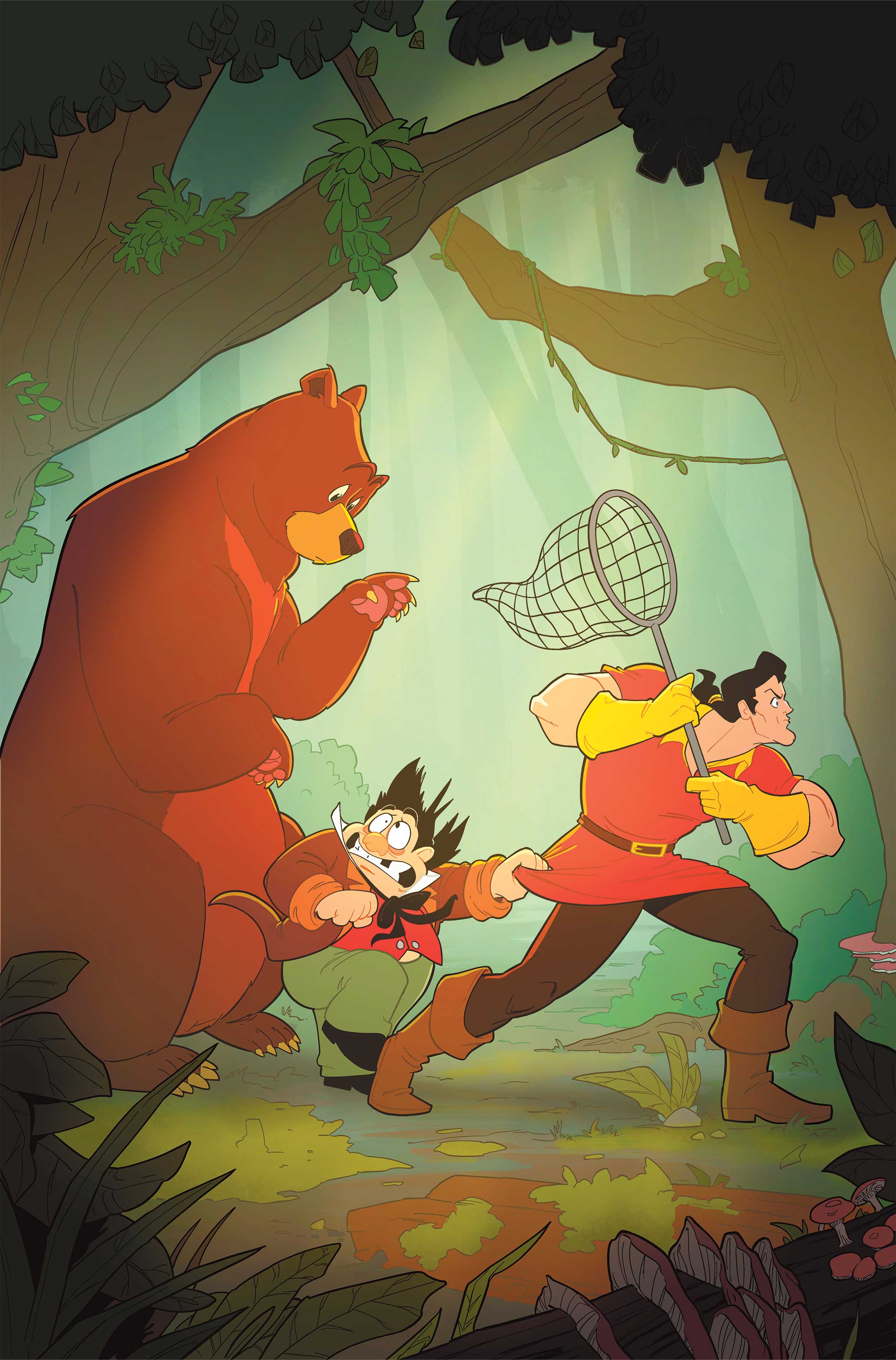 Disney Villains Gaston #1 (Cover J Ted Brandt & Ro Stein Full Art Variant)