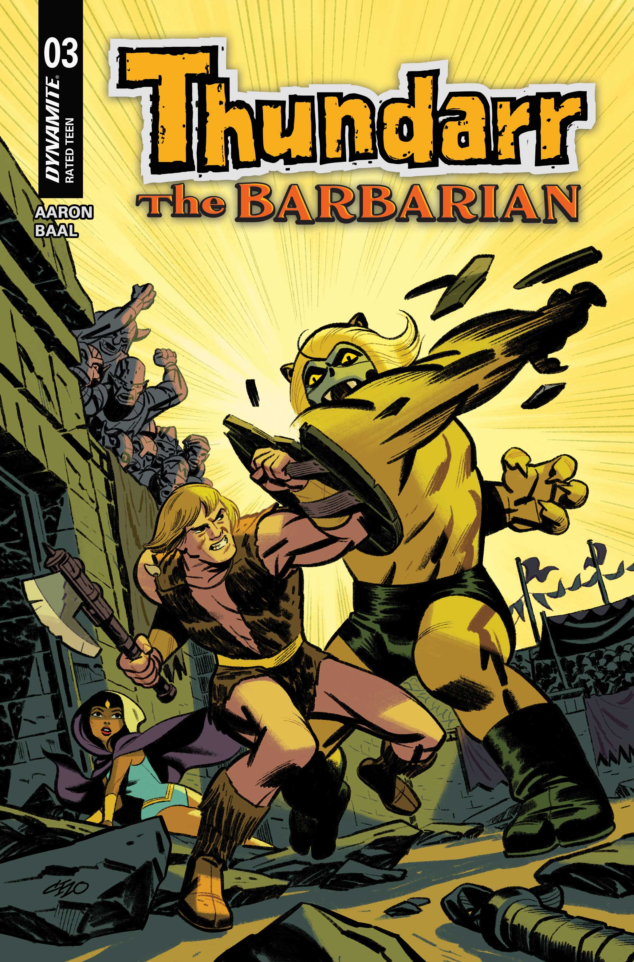  FOC31012026271 | THUNDARR THE BARBARIAN @3 CVR A MICHAEL CHO  PRE ORDER [FOC 3101] | LUNAR  