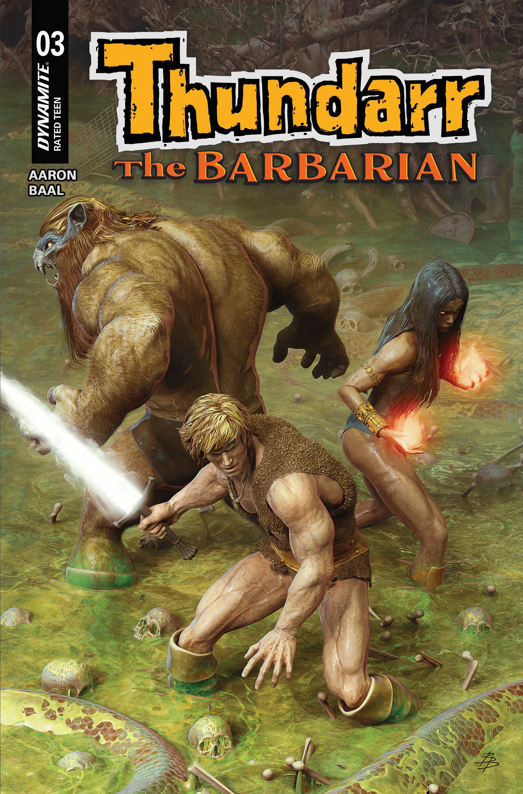  FOC31012026273 | THUNDARR THE BARBARIAN @3 CVR C BJORN BARENDS VAR  PRE ORDER [FOC 3101] | LUNAR  