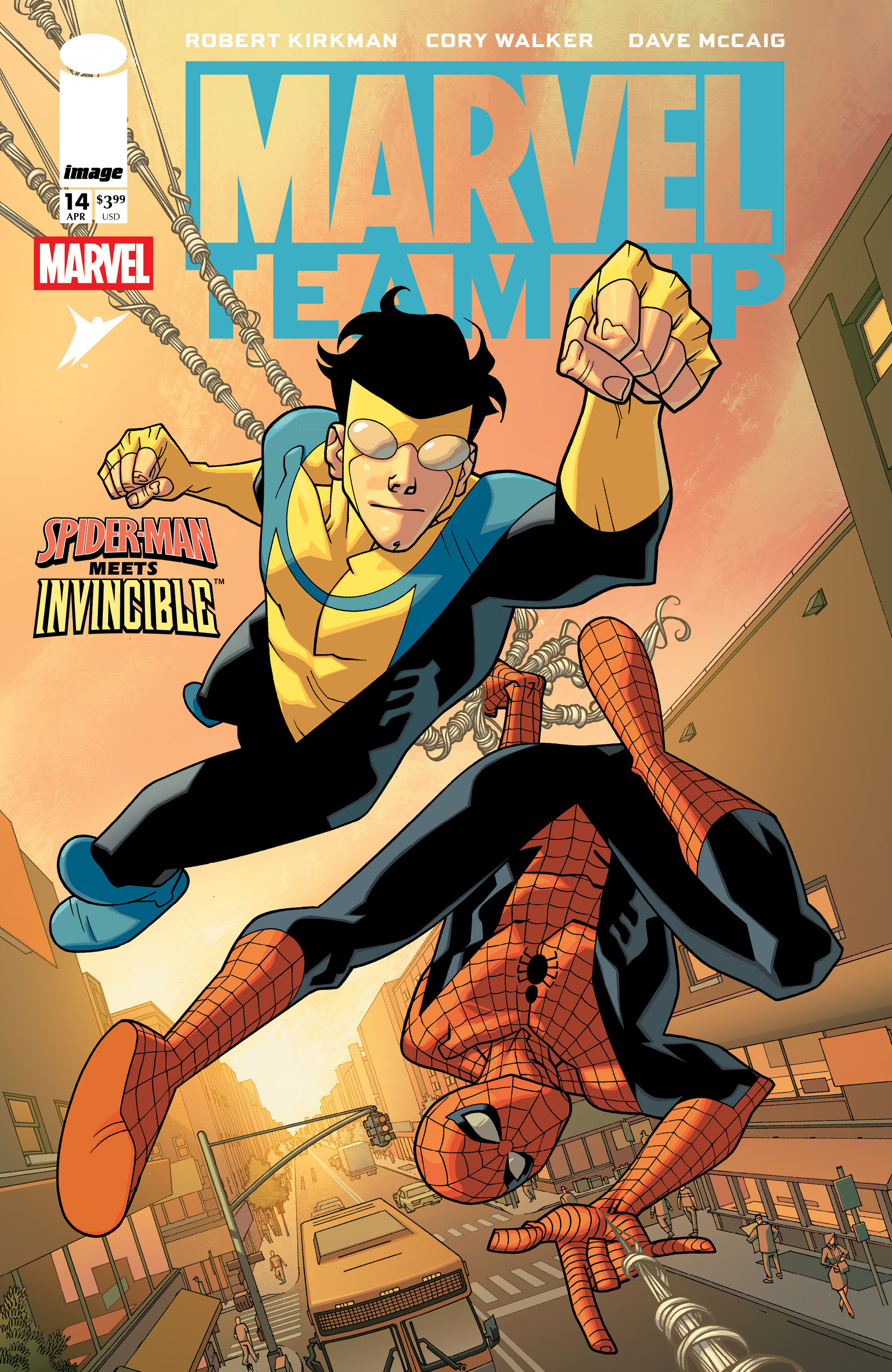  0126IM0317 | MARVEL TEAMUP @14 FACSIMILE EDITION COVER A CORY WALKER & DAVE MCCAIG | IMAGE  