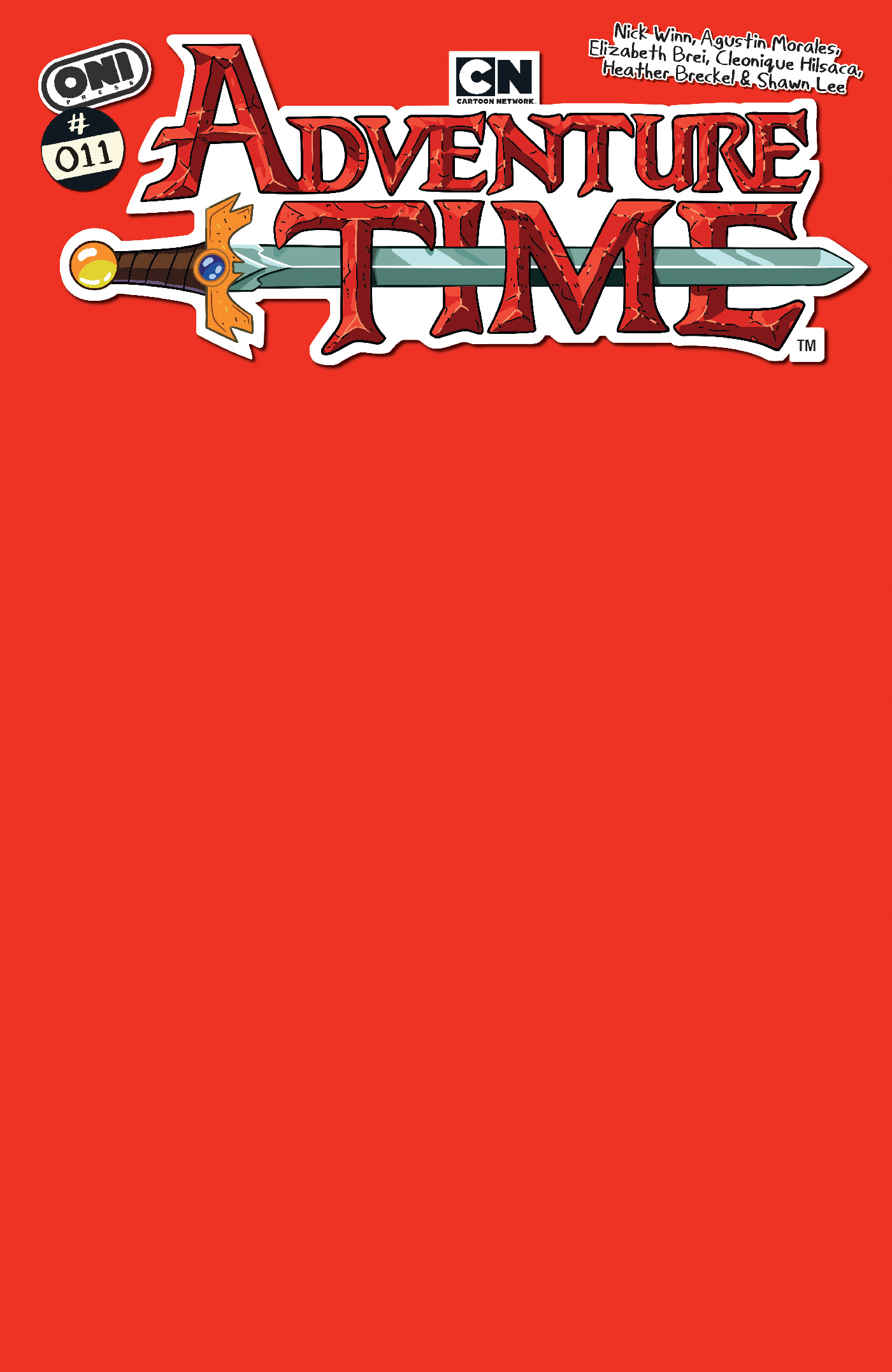  64985600832911031 | ADVENTURE TIME (2025) @11 COVER C FLAME PRINCESS RED BLANK SKETCH VARIANT | ONI  