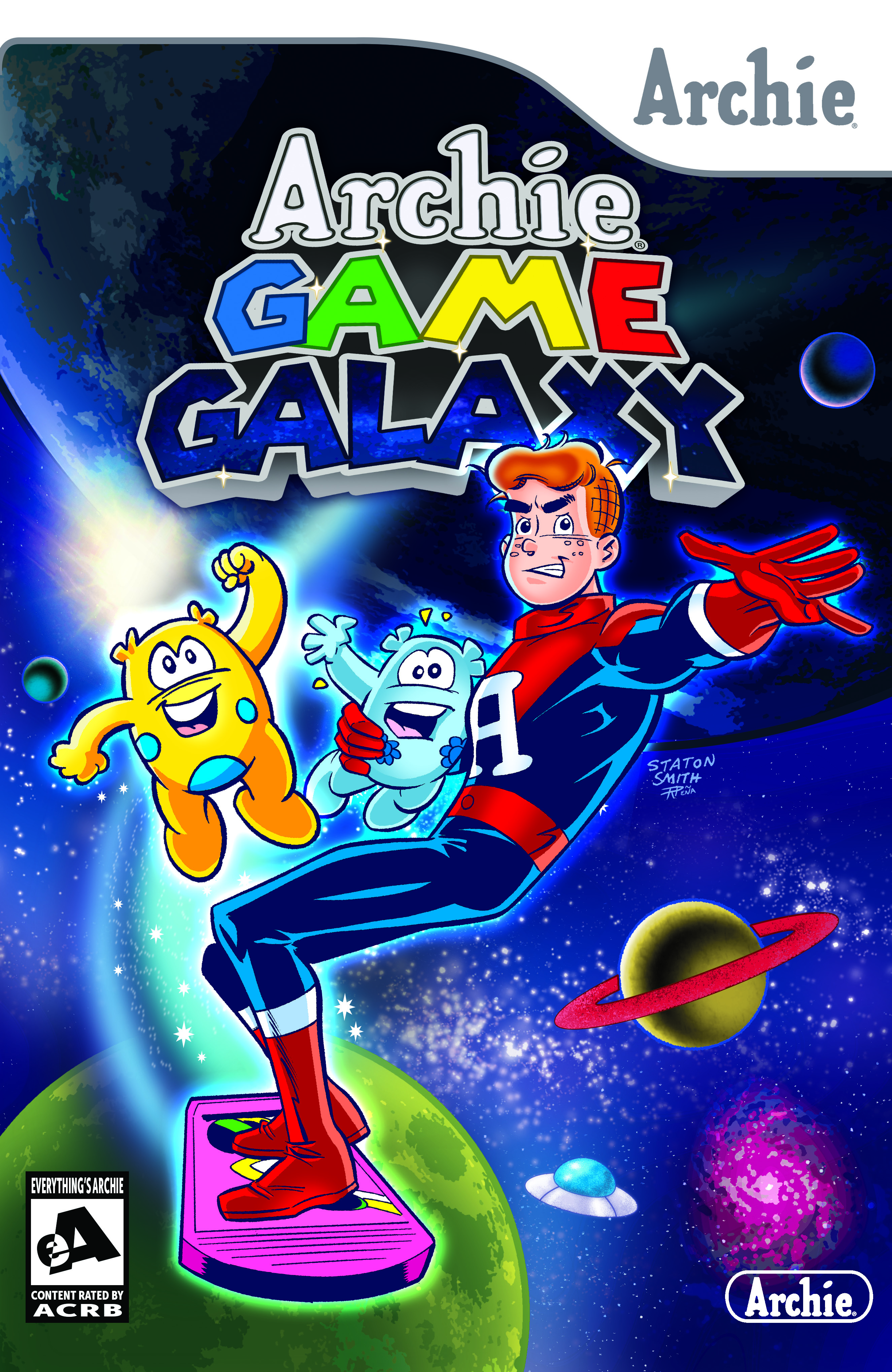  FOC04042026004 | ARCHIE COMICS 85TH ANNIVERSARY PRESENTS ARCHIE GAME GALAXY @1 (ONE SHOT) CVR C DAN DECARLO FOIL VAR PRE ORDER [FOC 0404] | LUNAR  