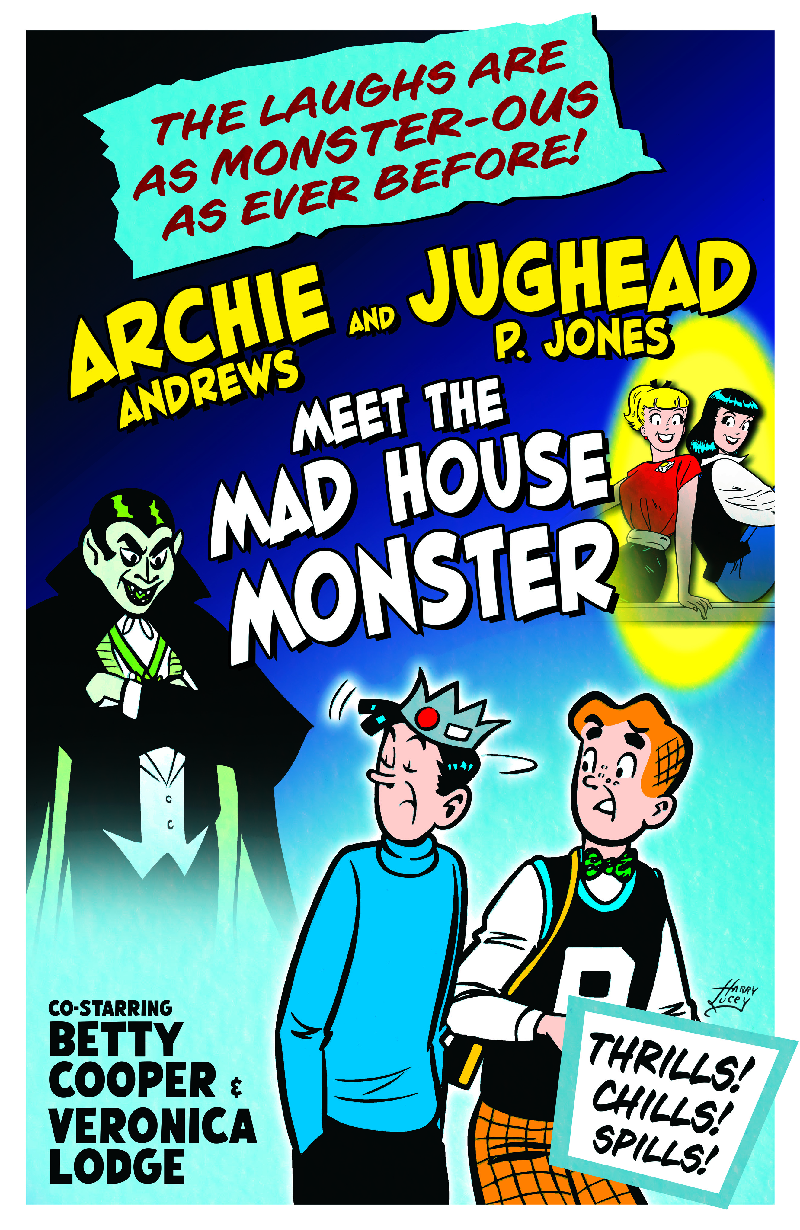  FOC28030226007 | ARCHIE @125 FACSIMILE EDTION CVR C HARRY LUCEY FOIL VAR PRE ORDER [FOC 2803] | LUNAR  