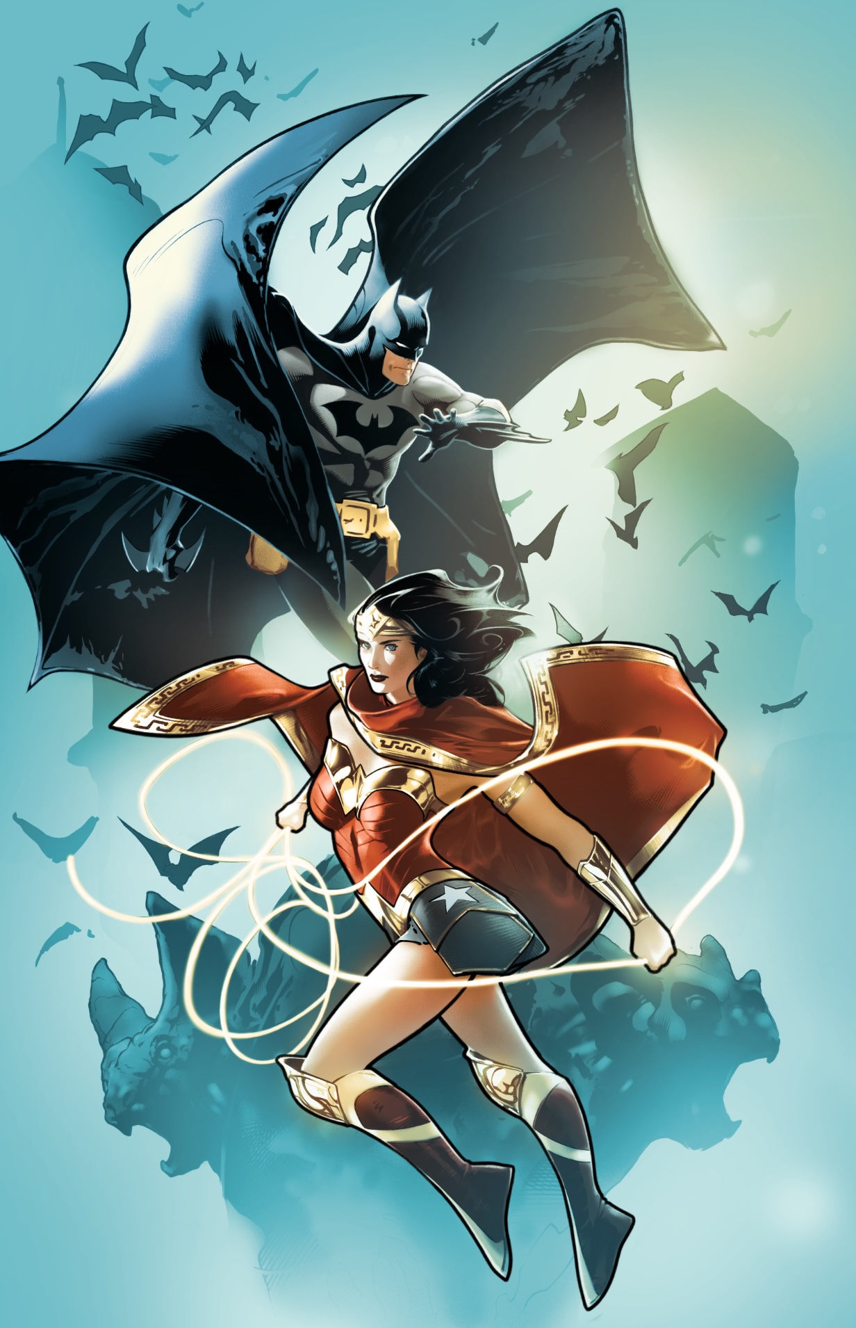  FOC28030226236 | BATMAN WONDER WOMAN TRUTH @1 (ONE SHOT) CVR D PABLO VILLALOBOS VAR PRE ORDER [FOC 2803] | DC  