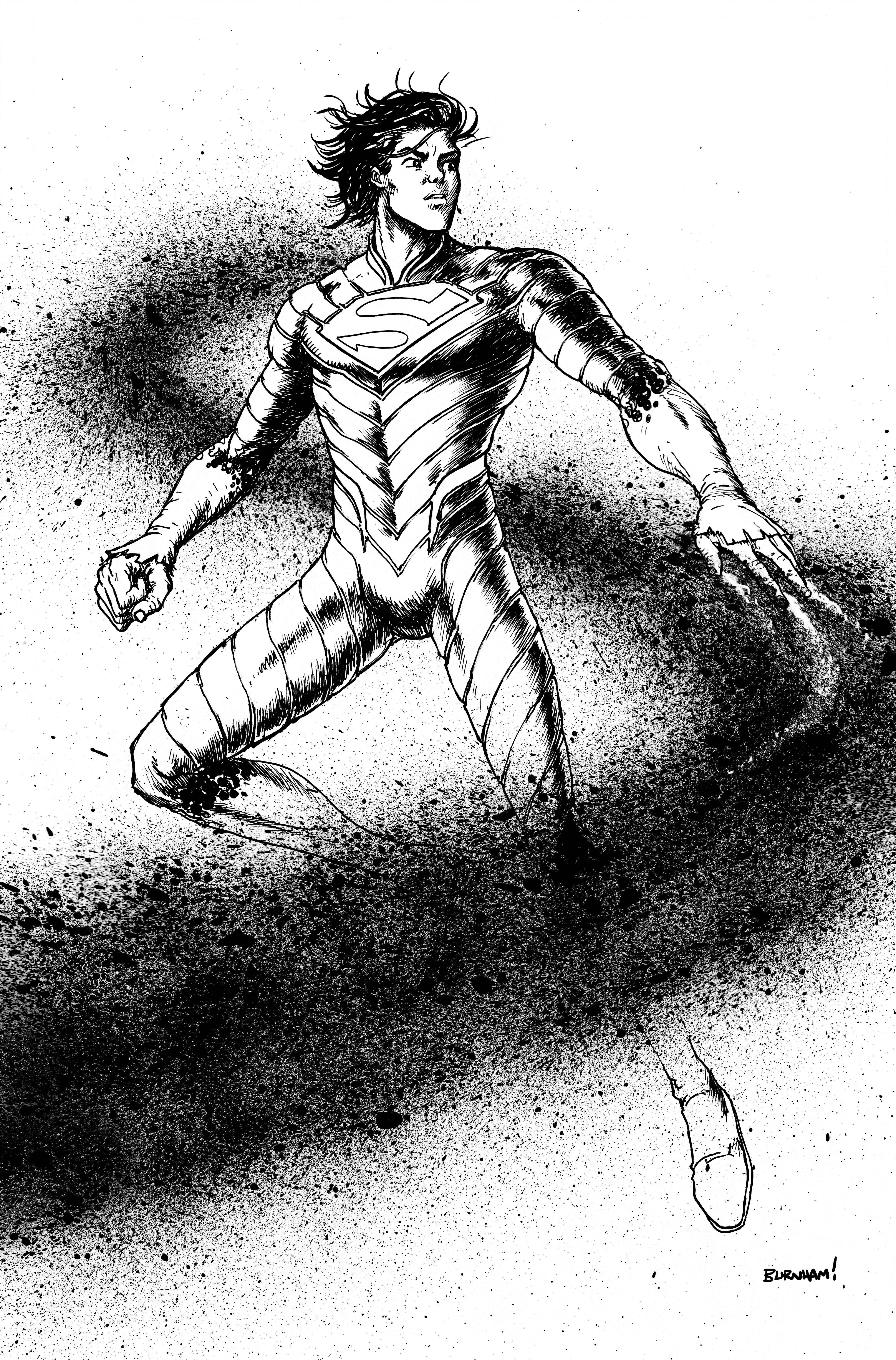  FOC07032026026 | ABSOLUTE SUPERMAN @18 CVR D CHRIS BURNHAM CARD STOCK VAR  PRE ORDER [FOC 0703] | DC  