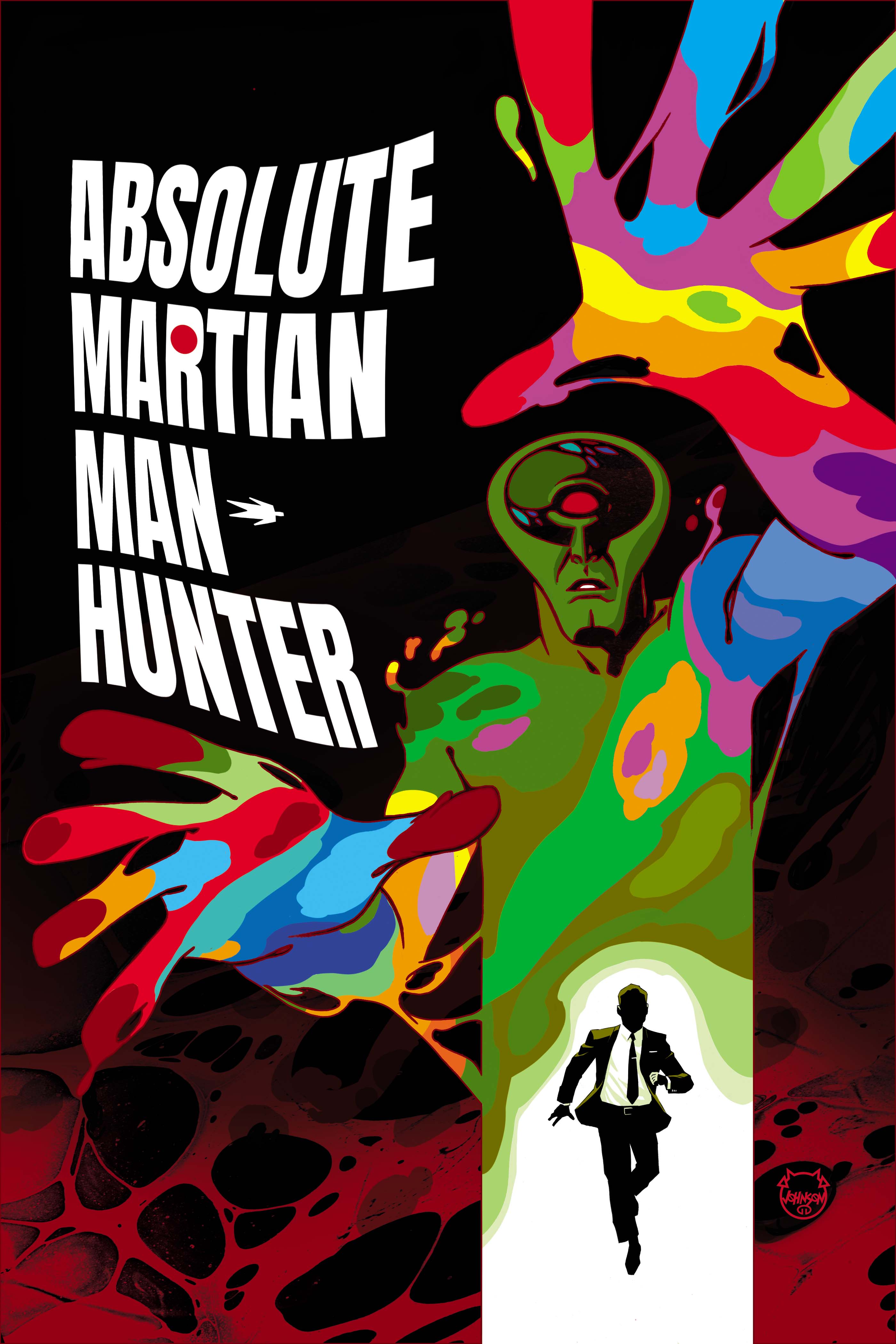  FOC18042026009 | ABSOLUTE MARTIAN MANHUNTER @11 CVR C DAVE JOHNSON CARD STOCK VAR PRE ORDER [FOC 1804] | DC  