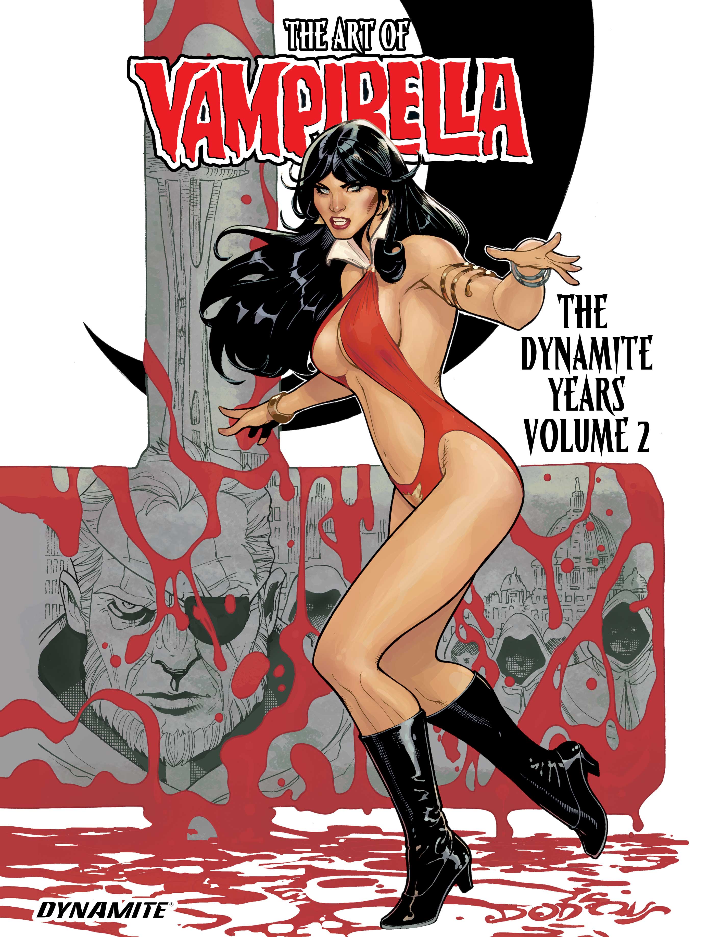  FOC28030226067 | ART OF VAMPIRELLA THE DYNAMITE YEARS HC VOL 02 PRE ORDER [FOC 2803] | LUNAR  