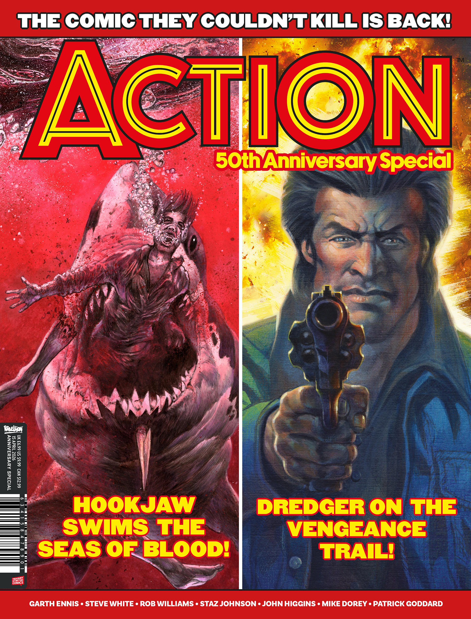  FOC28022026418 | ACTION 50TH ANNIVERSARY SPECIAL  PRE ORDER [FOC 2802] | LUNAR  