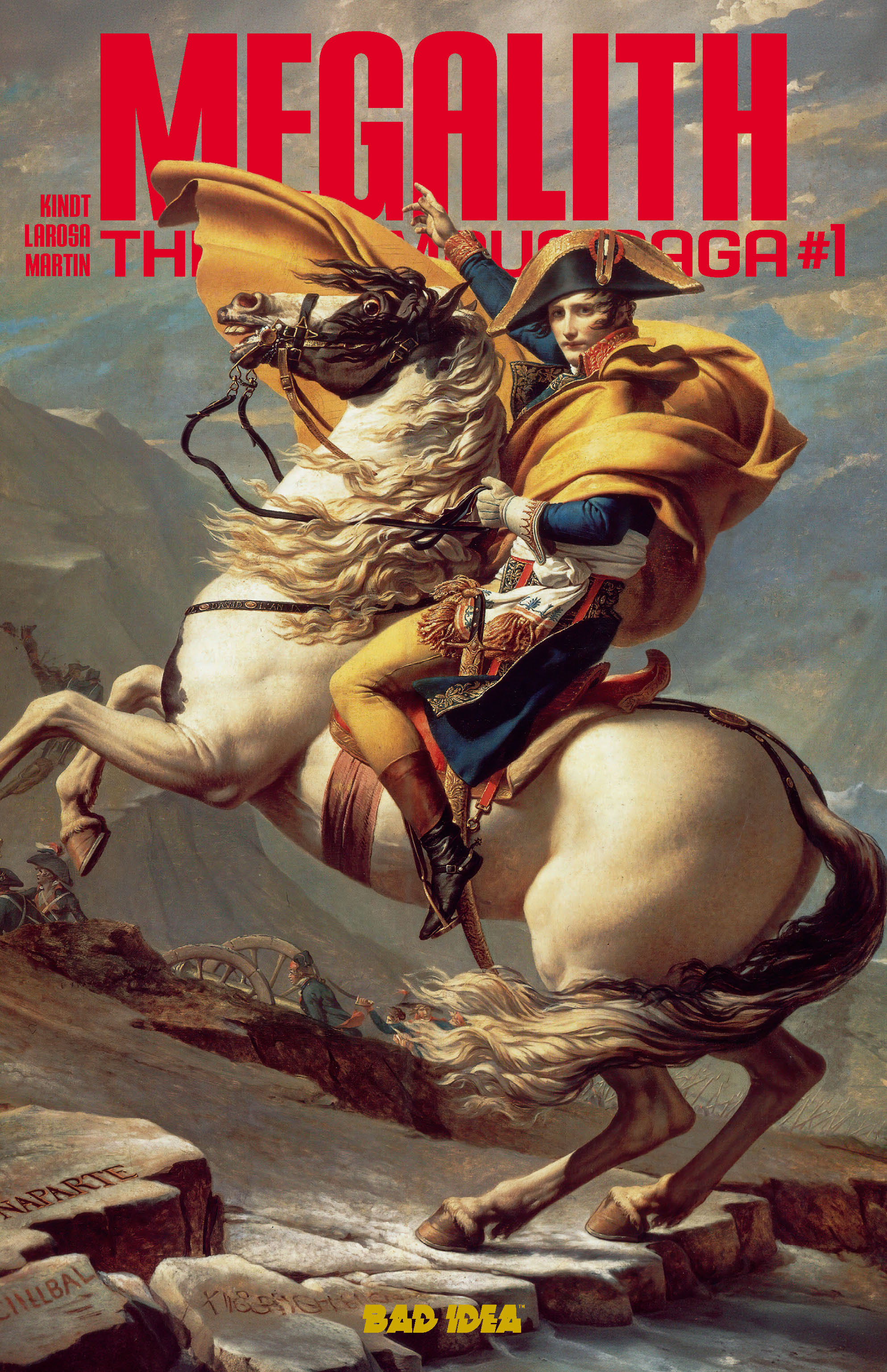  85001727742701341 | OLYMPUS SAGA MEGALITH @1 (OF 4) COVER ZH JACQUES LOUIS DAVID OLD MASTERS VARIANT VARIANT | BAD IDEA  