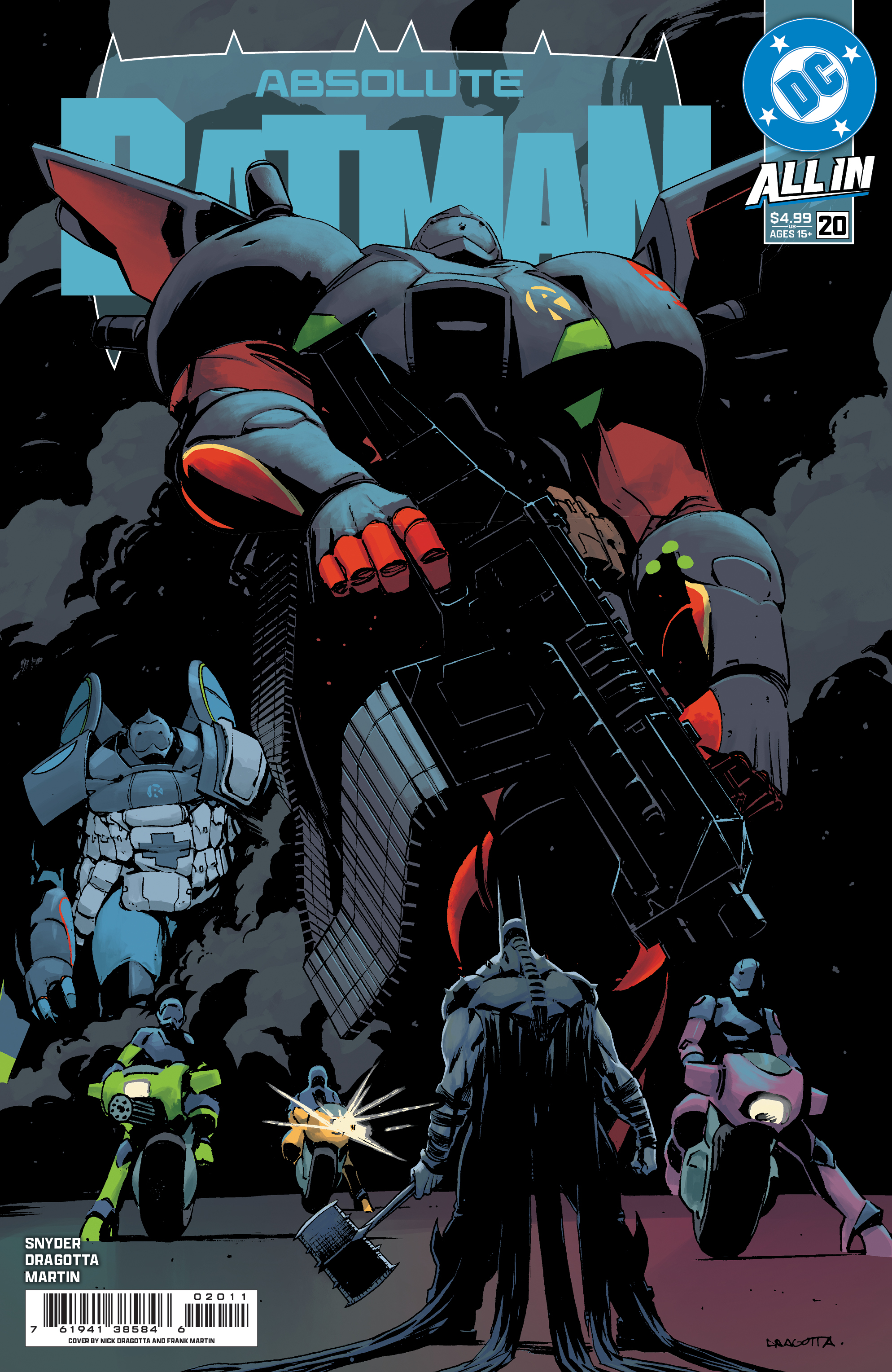  FOC18042026011 | ABSOLUTE BATMAN @20 CVR A NICK DRAGOTTA PRE ORDER [FOC 1804] | DC  