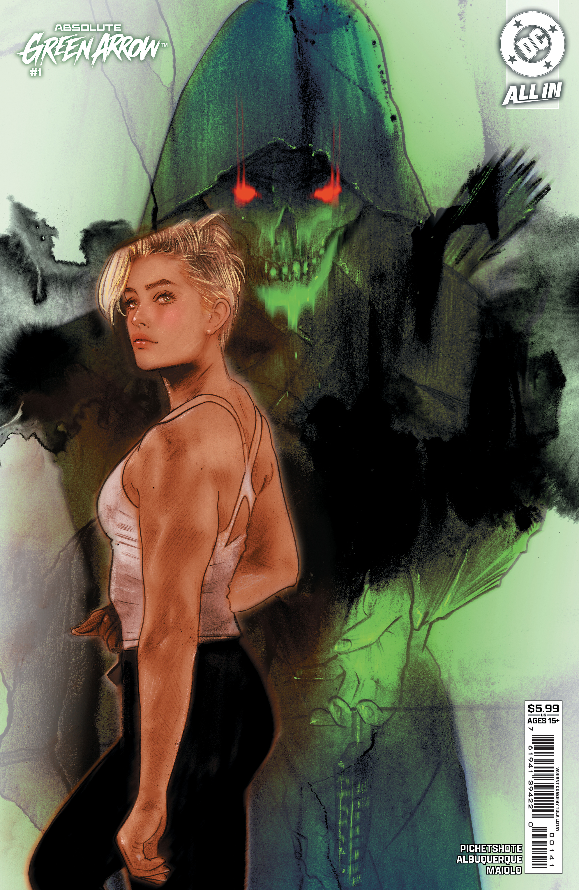  76194139422000141 | ABSOLUTE GREEN ARROW @1 (OF 6) COVER D TULA LOTAY CARD STOCK VARIANT | DC  