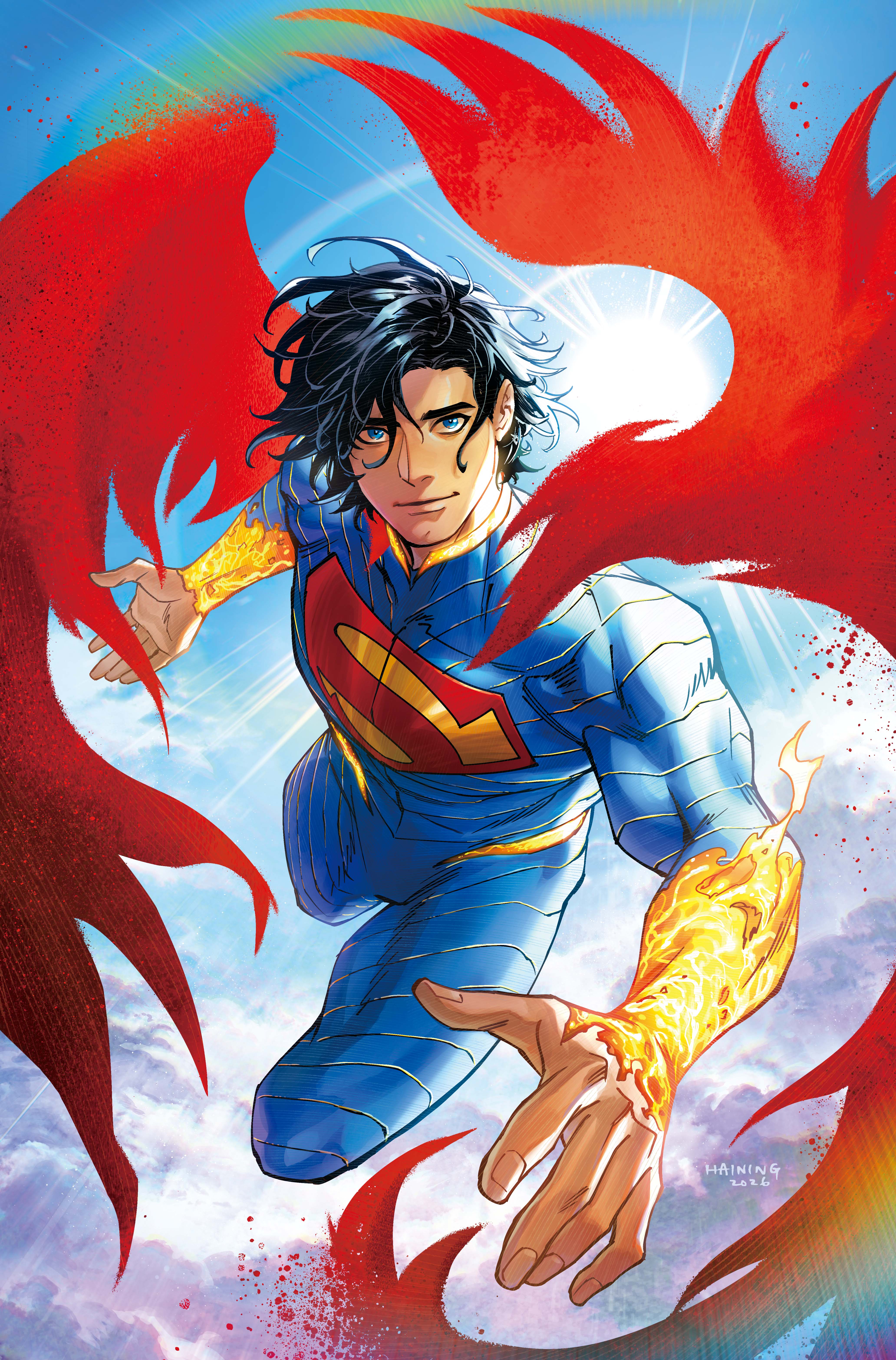  FOC11042026007 | ABSOLUTE SUPERMAN @19 CVR D HAINING CARD STOCK VAR PRE ORDER [FOC 1104] | DC  