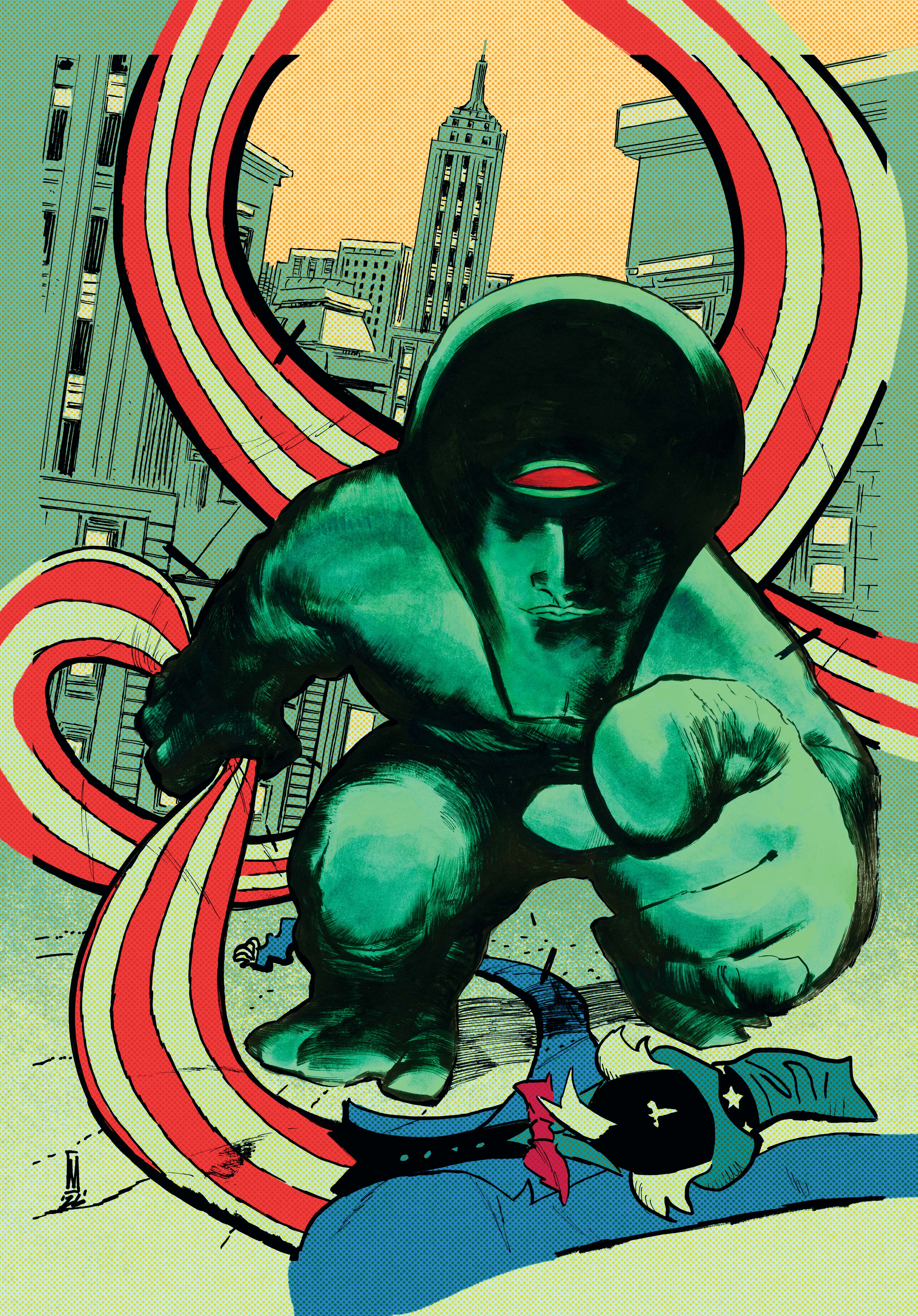  FOC23052026017 | ABSOLUTE MARTIAN MANHUNTER @12 CVR C WERTHER DELL EDERA CARD STOCK VAR PRE ORDER [FOC 2305] | DC  