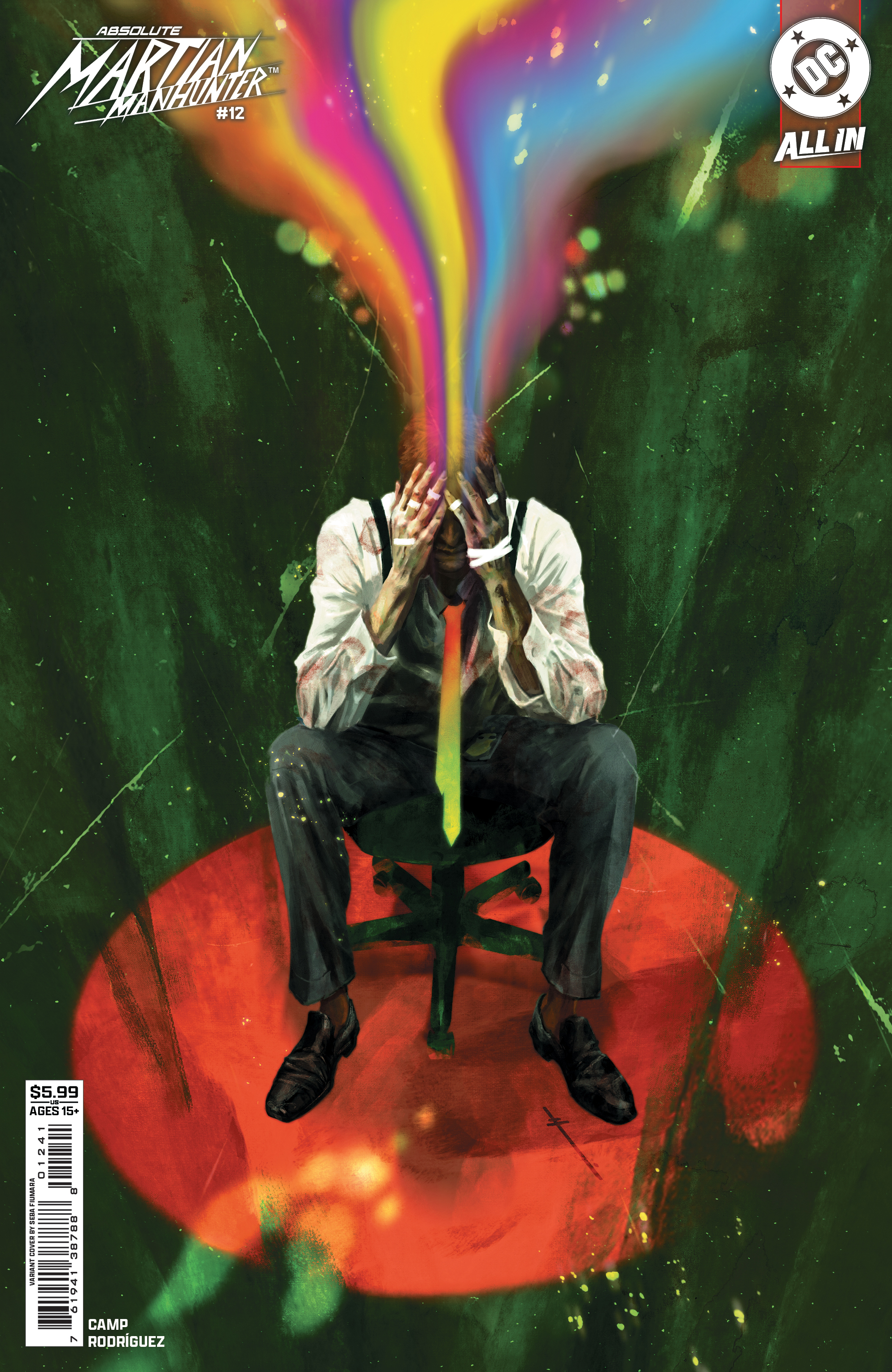  FOC30052026017 | ABSOLUTE MARTIAN MANHUNTER @12 CVR D SEBASTIAN FIUMARA CARD STOCK VAR PRE ORDER [FOC 3005] | DC  