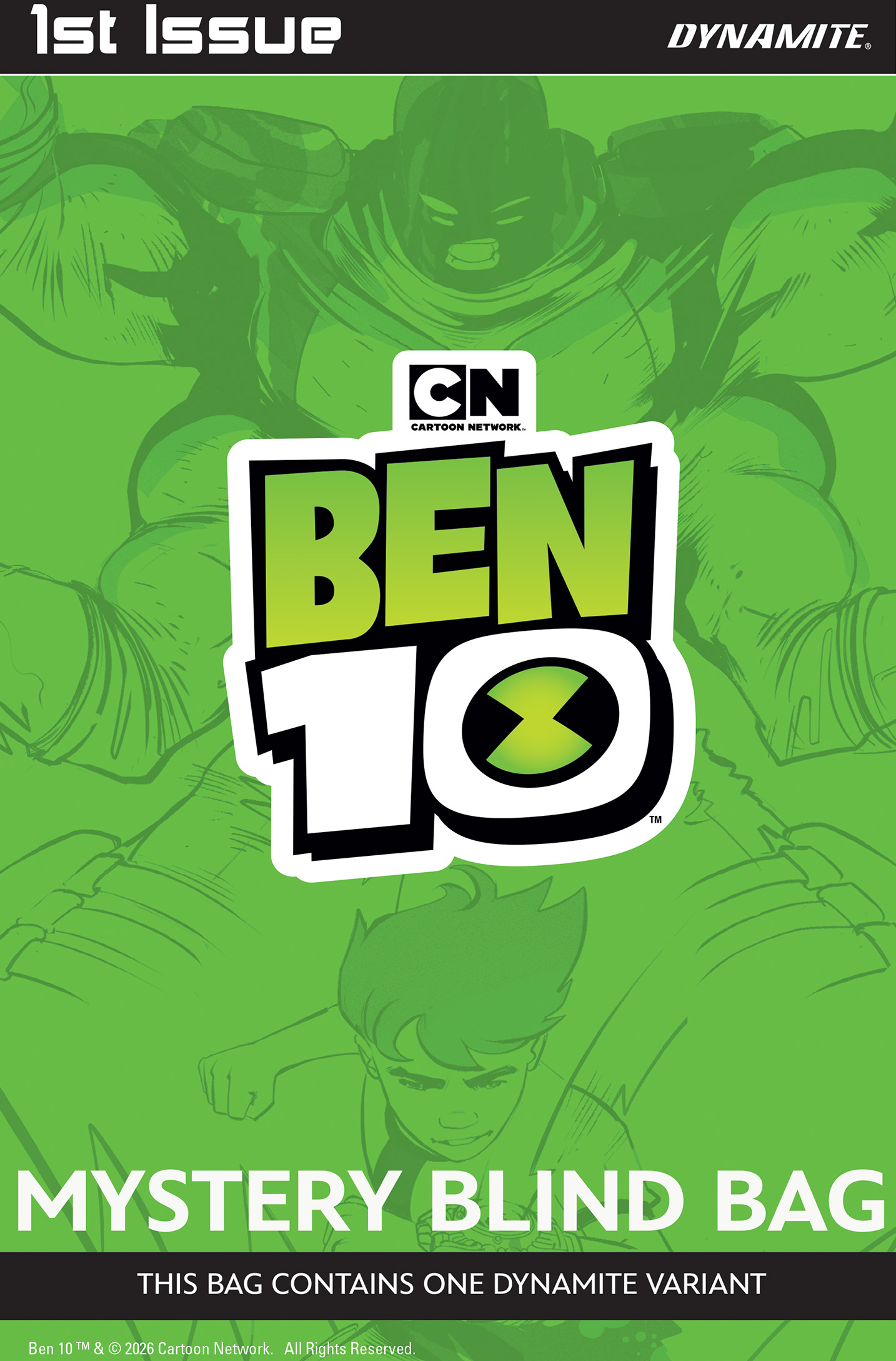  72513036343501071 | BEN 10 @1 COVER G MYSTERY BLIND BAG VARIANTIANT VARIANT | DYNAMITE  