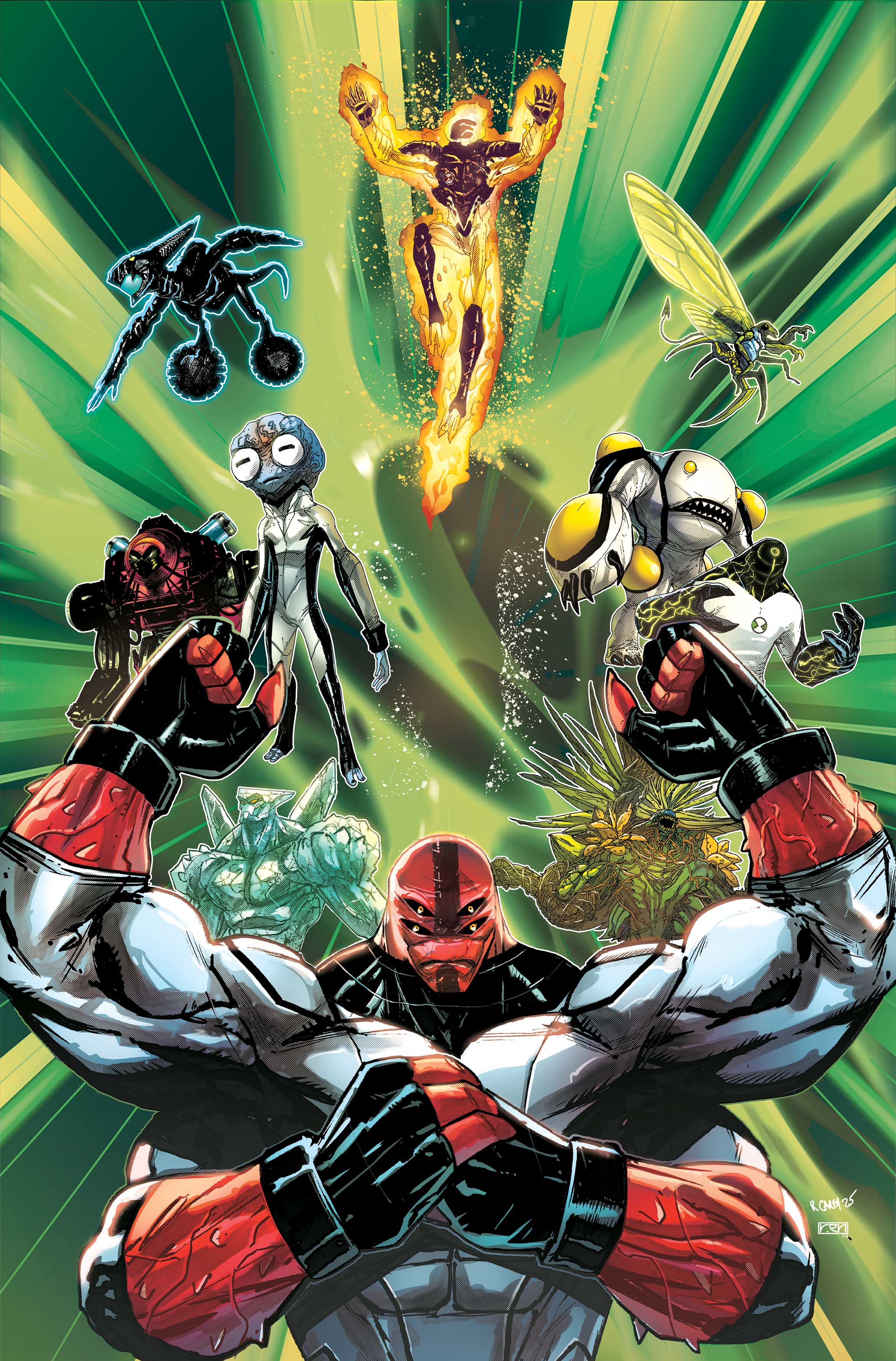  72513036343501141 | BEN 10 @1 COVER N INC 125 ROBERT CAREY VIRGIN VARIANT | DYNAMITE  