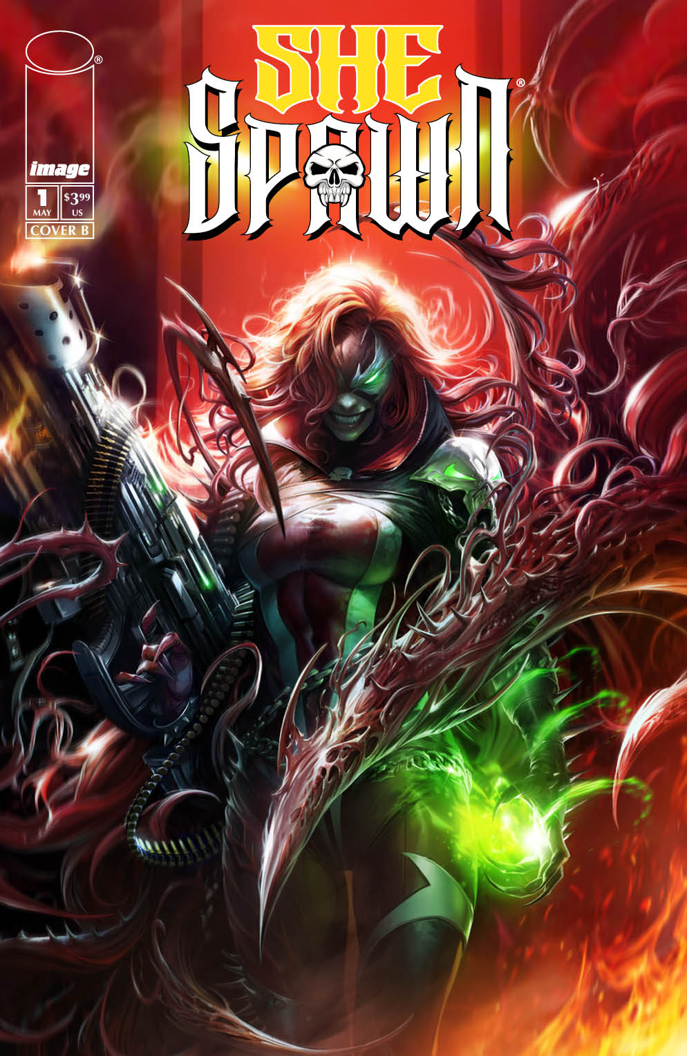  70985304678300121 | SHE SPAWN @1 (OF 5) COVER B FRANCESCO MATTINA VARIANT | IMAGE  