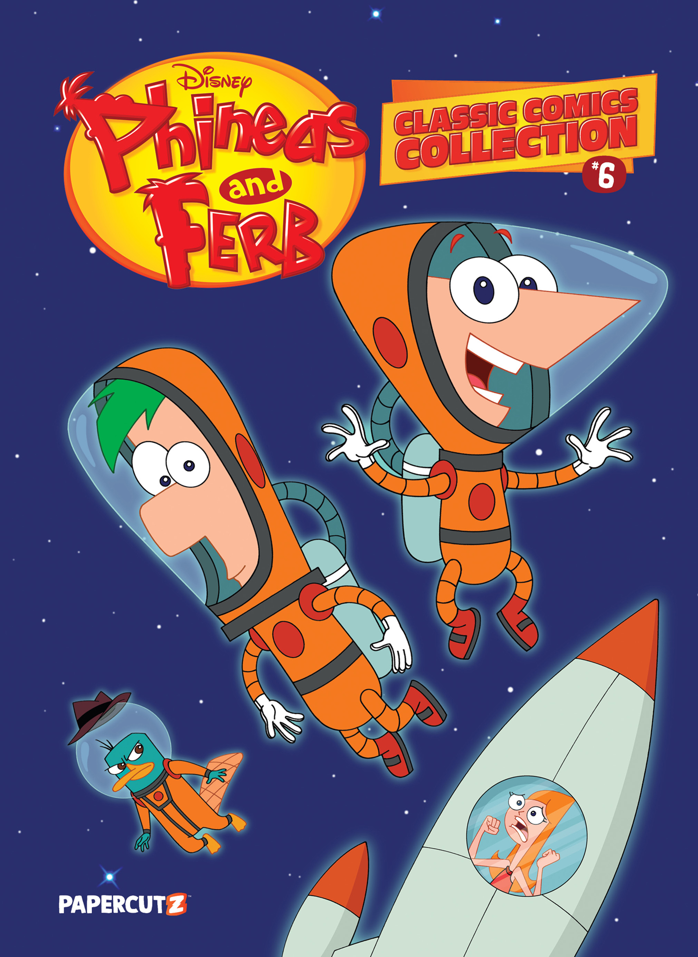  FOC25042026159 | PHINEAS AND FERB CLASSIC COMICS COLLECTION HC VOL 06 PRE ORDER [FOC 2504] | LUNAR  