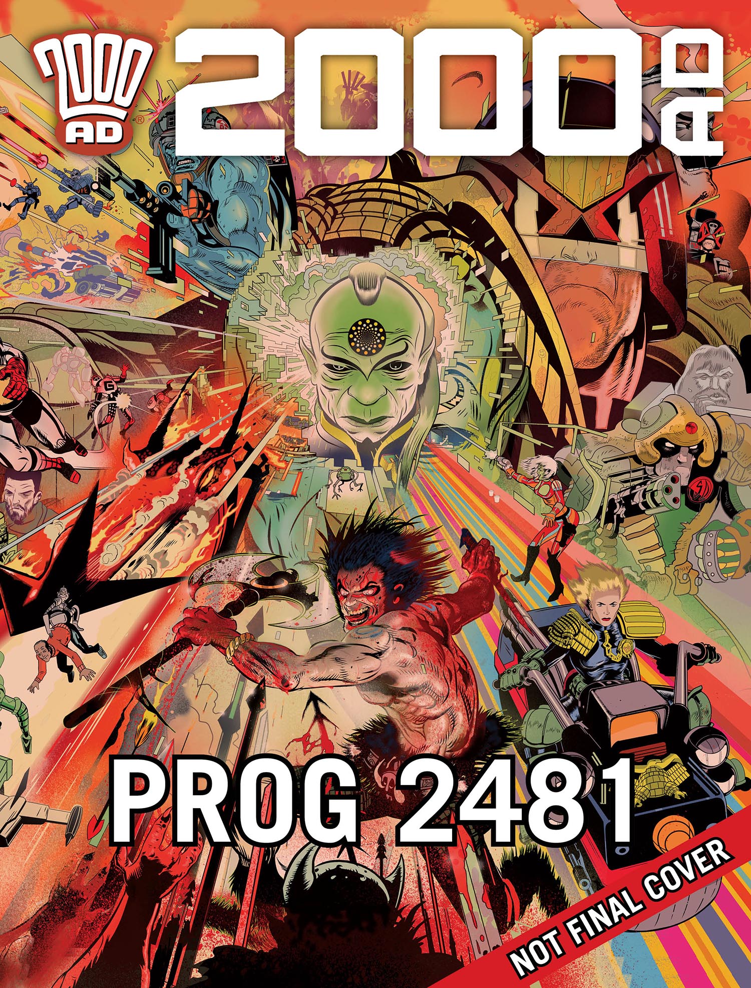  FOC28030226331 | 2000 AD PROG @2481 PRE ORDER [FOC 2803] | LUNAR  