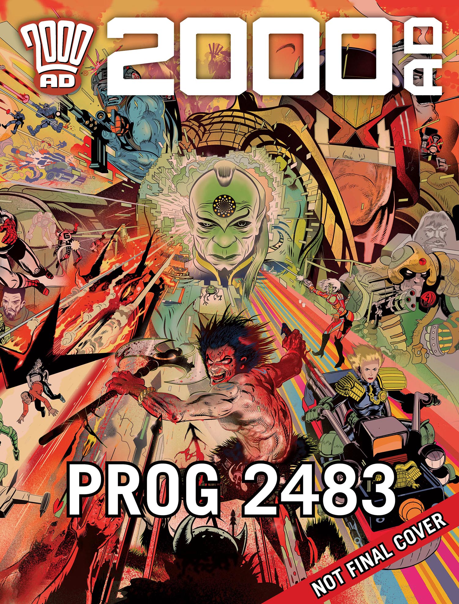  FOC28030226378 | 2000 AD PROG @2483 PRE ORDER [FOC 2803] | LUNAR  