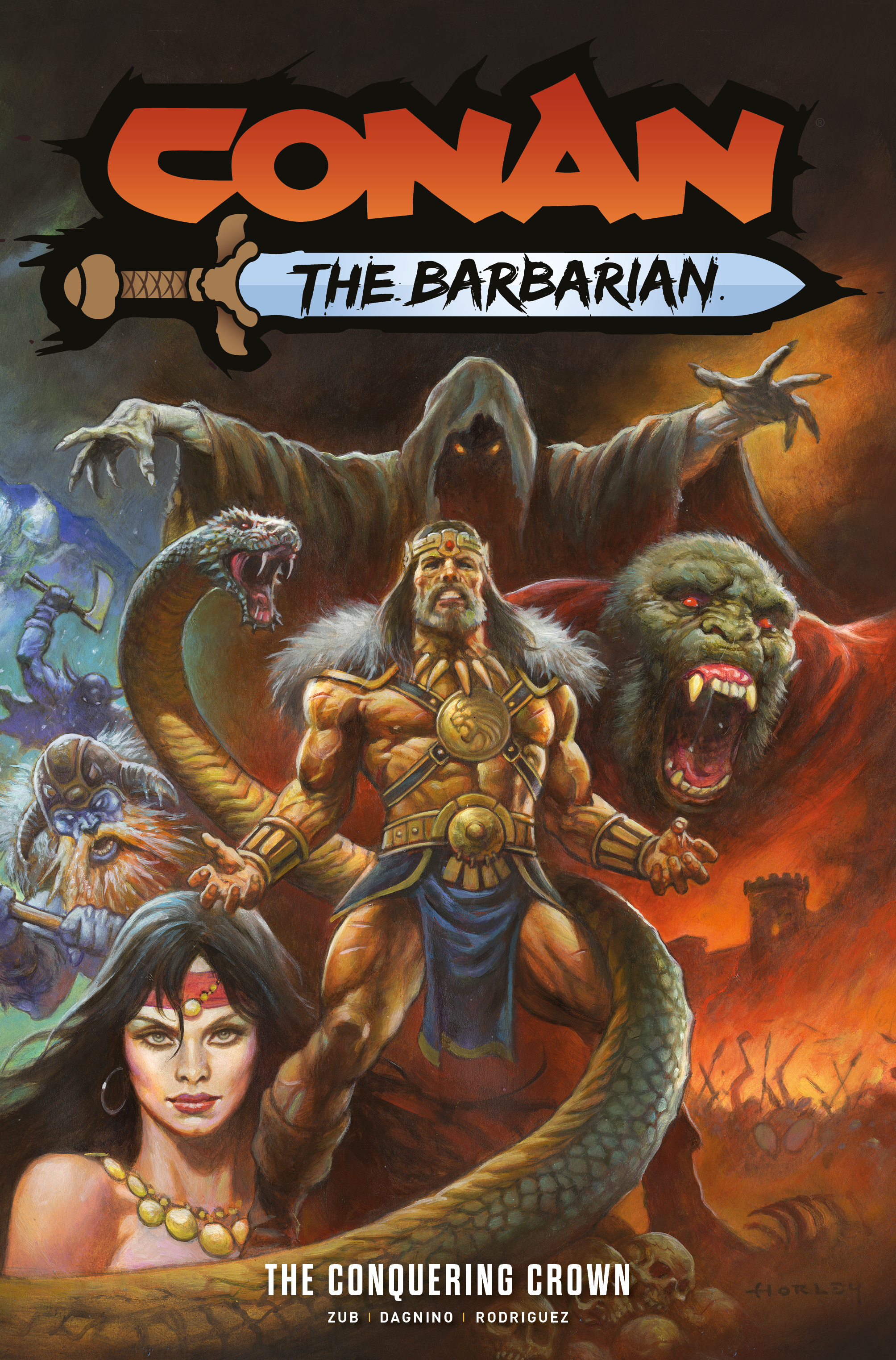  FOC25042026171 | CONAN THE BARBARIAN TP VOL 07 THE CONQUERING CROWN REGULAR EDITION PRE ORDER [FOC 2504] | LUNAR  