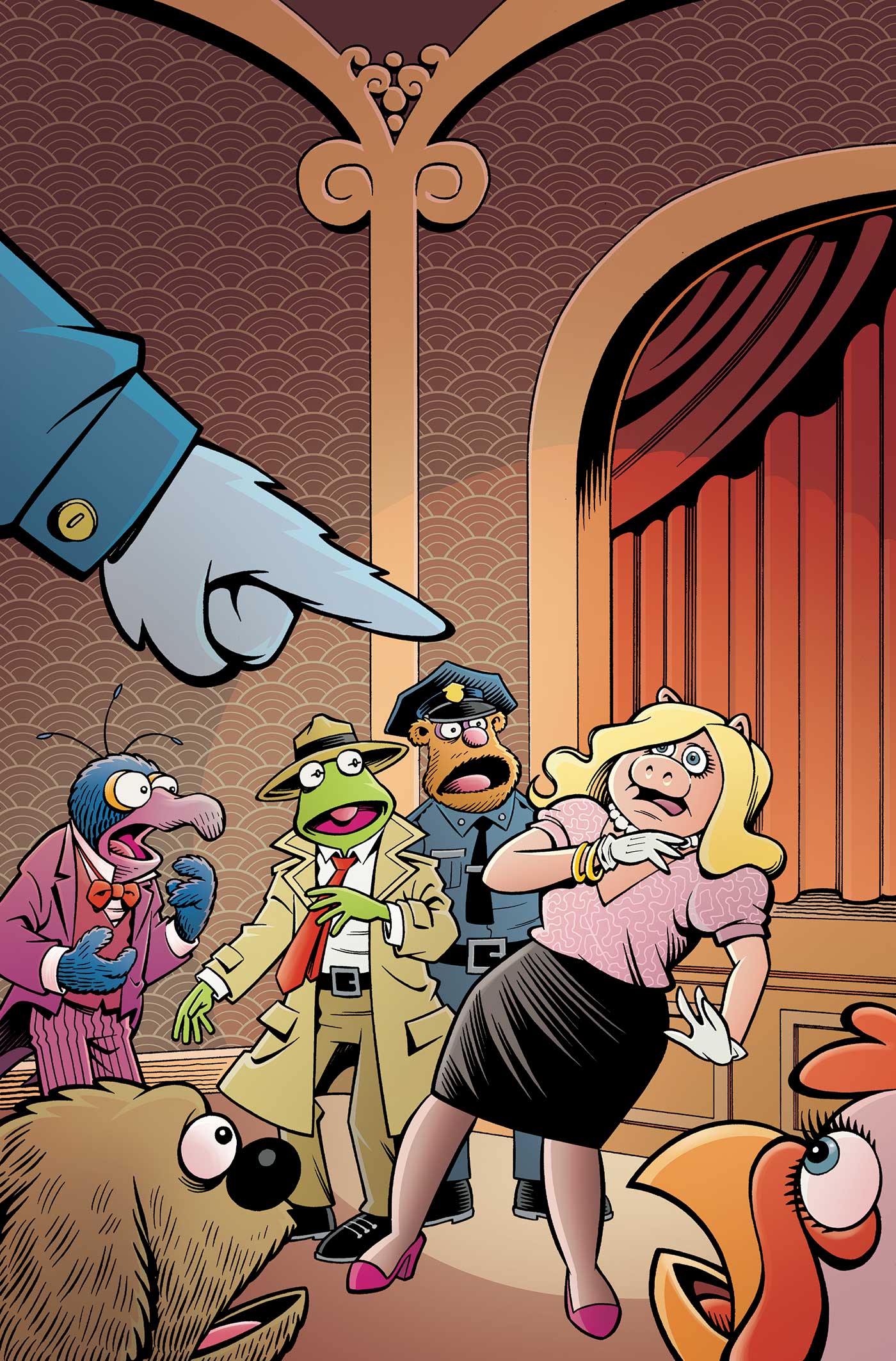 Muppets Noir #4 (Cover C Roger Langridge Metal Full Art Variant) (find on eBay)