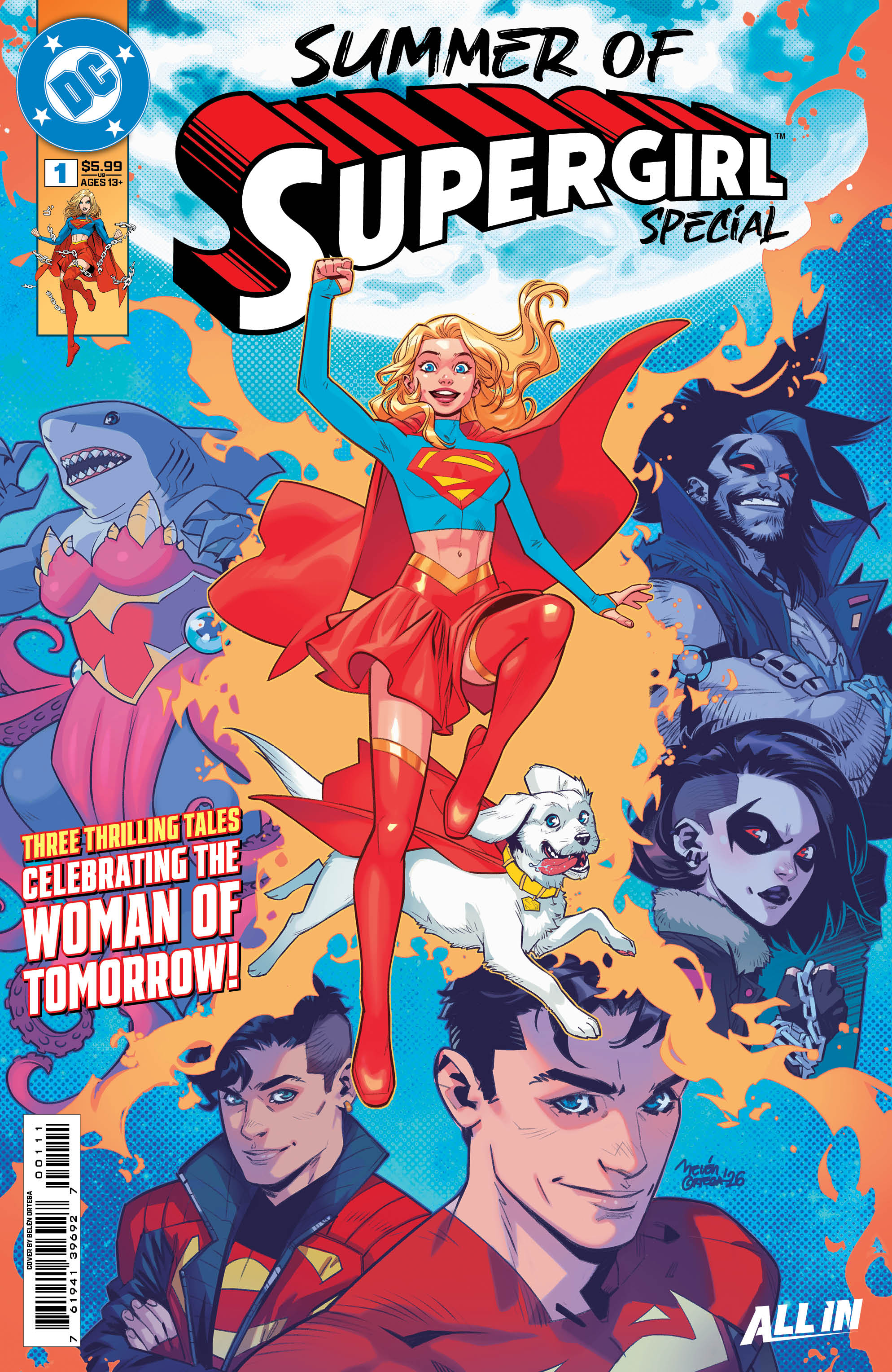  76194139692700111 | SUMMER OF SUPERGIRL SPECIAL @1 (ONE SHOT) COVER A BELEN ORTEGA | DC  