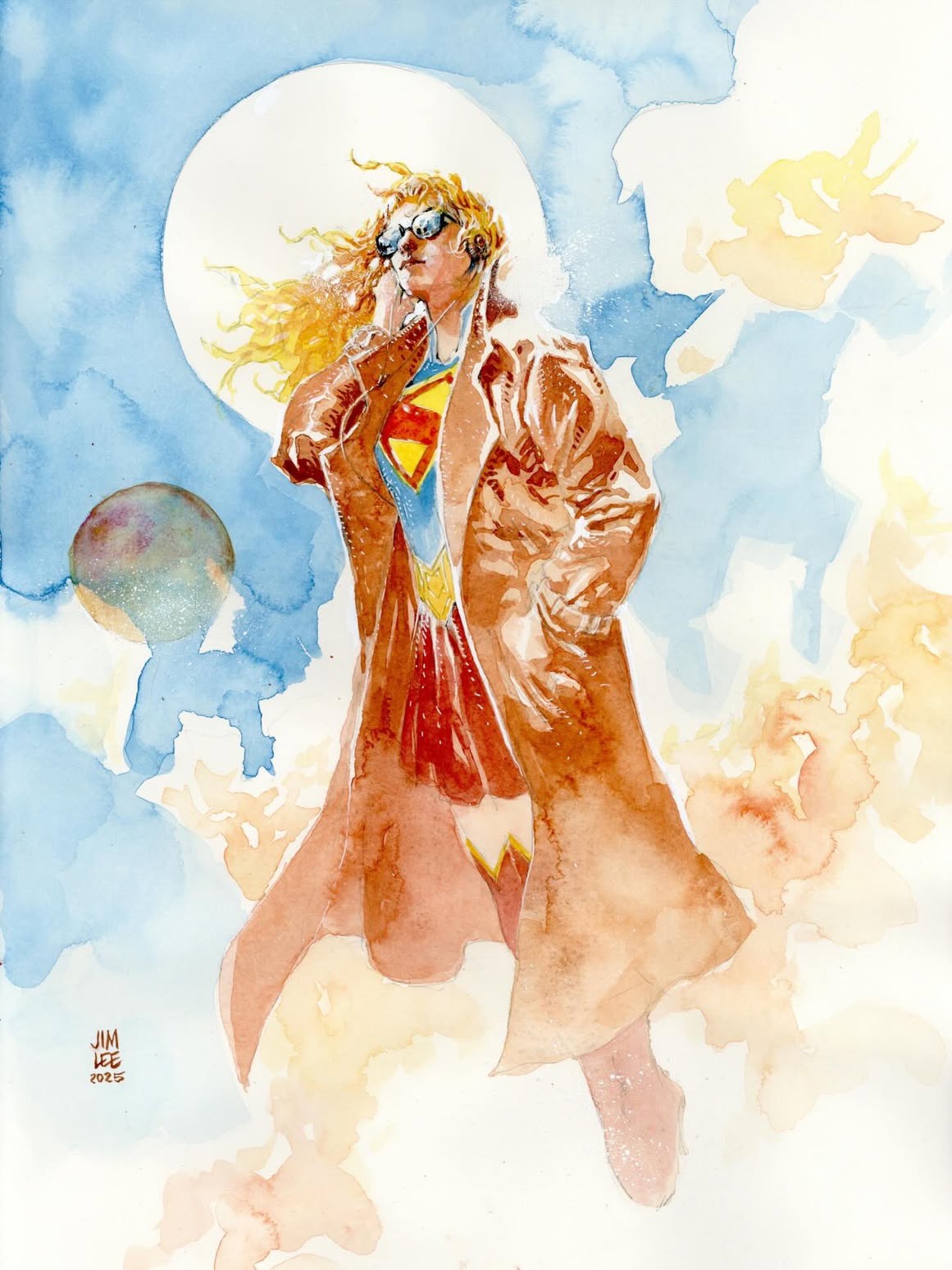 FOC16052026017 | SUPERGIRL @14 CVR E JIM LEE SUPERGIRL MOVIE CARD STOCK VAR (THE REIGN OF THE SUPERBOYS) PRE ORDER [FOC 1605] | DC  