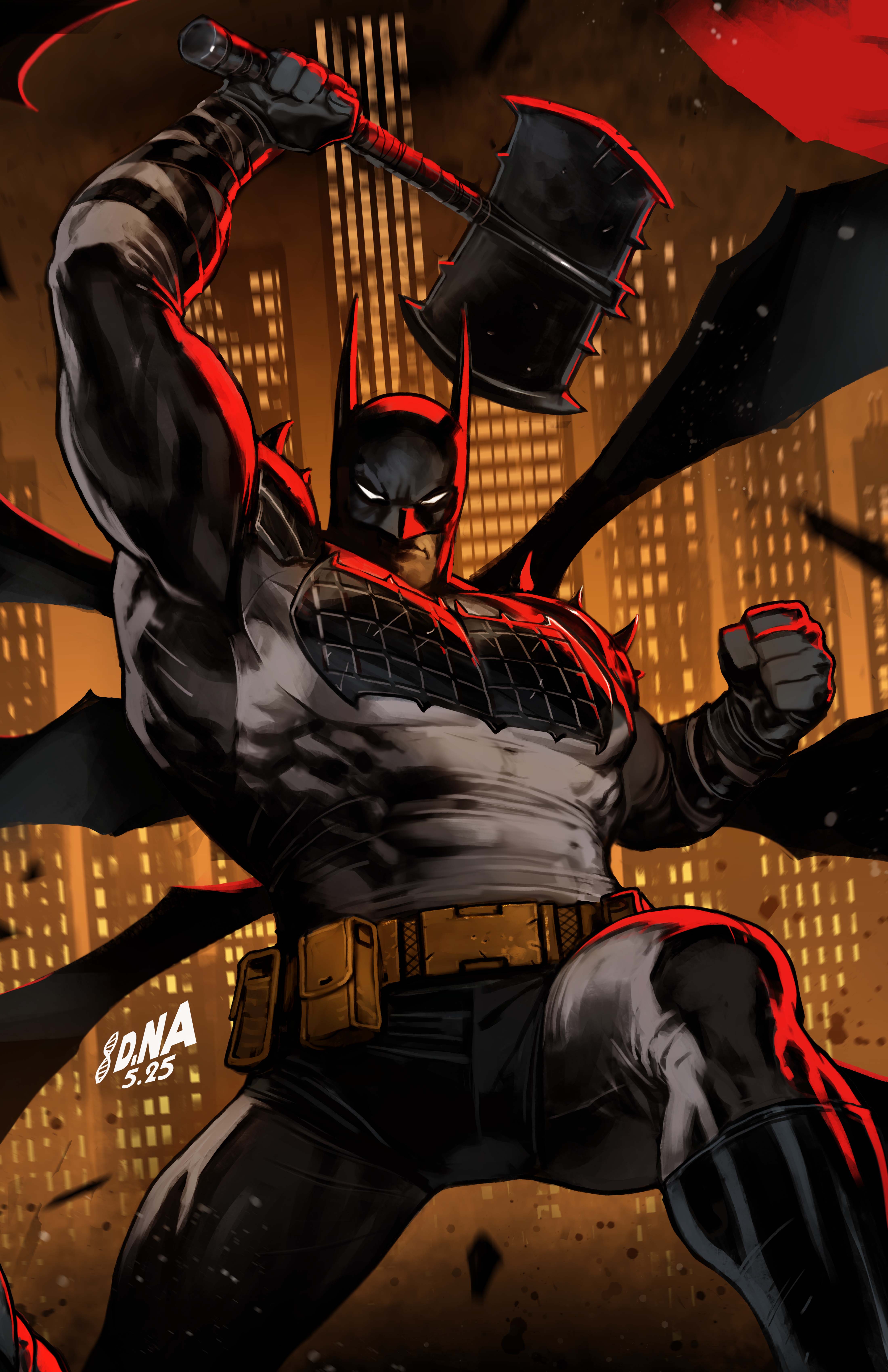  FOC23052026040 | ABSOLUTE BATMAN @21 CVR B DAVID NAKAYAMA CARD STOCK VAR PRE ORDER [FOC 2305] | DC  