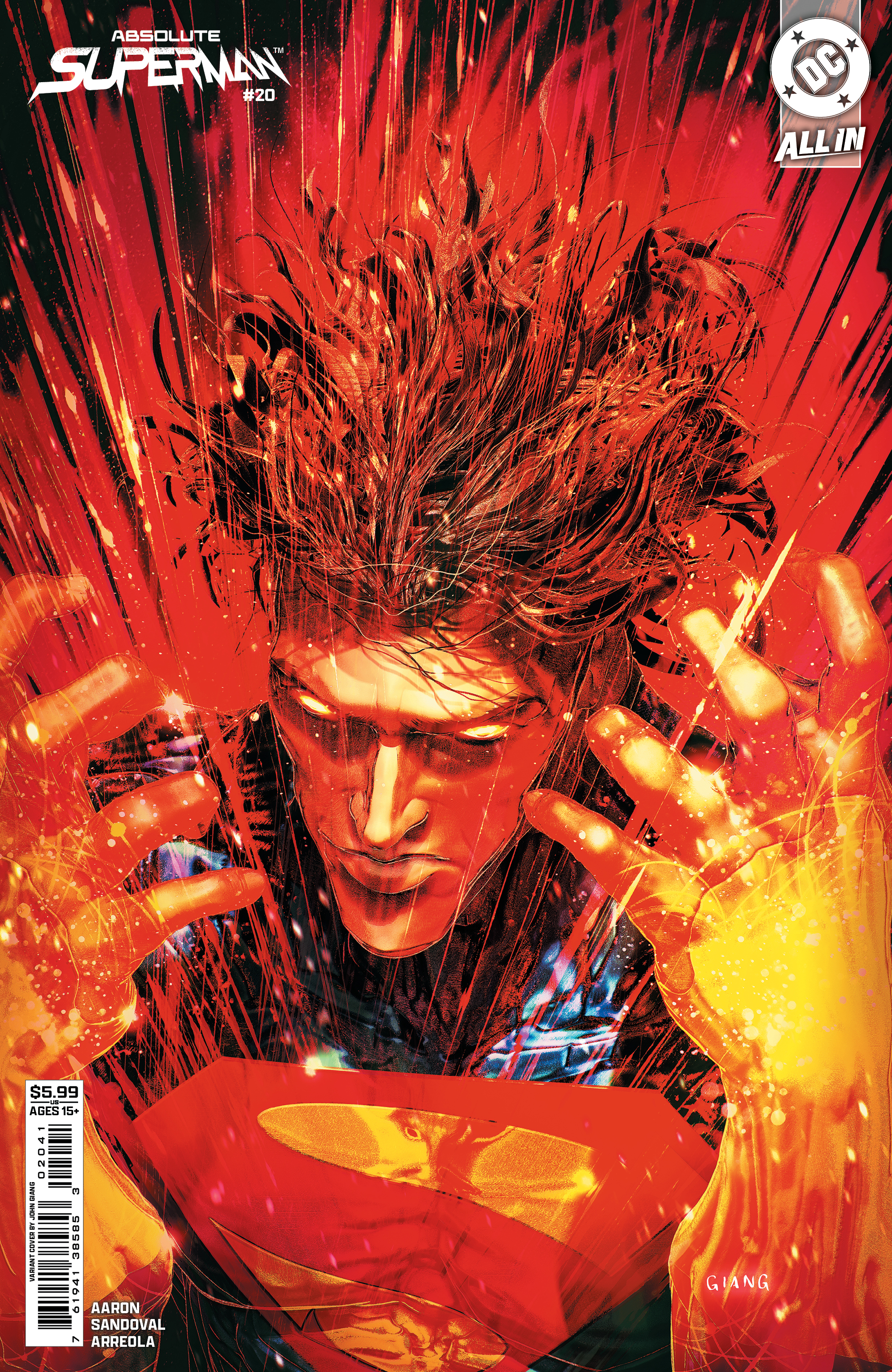  FOC30052026043 | ABSOLUTE SUPERMAN @20 CVR D JOHN GIANG CARD STOCK VAR PRE ORDER [FOC 3005] | DC  