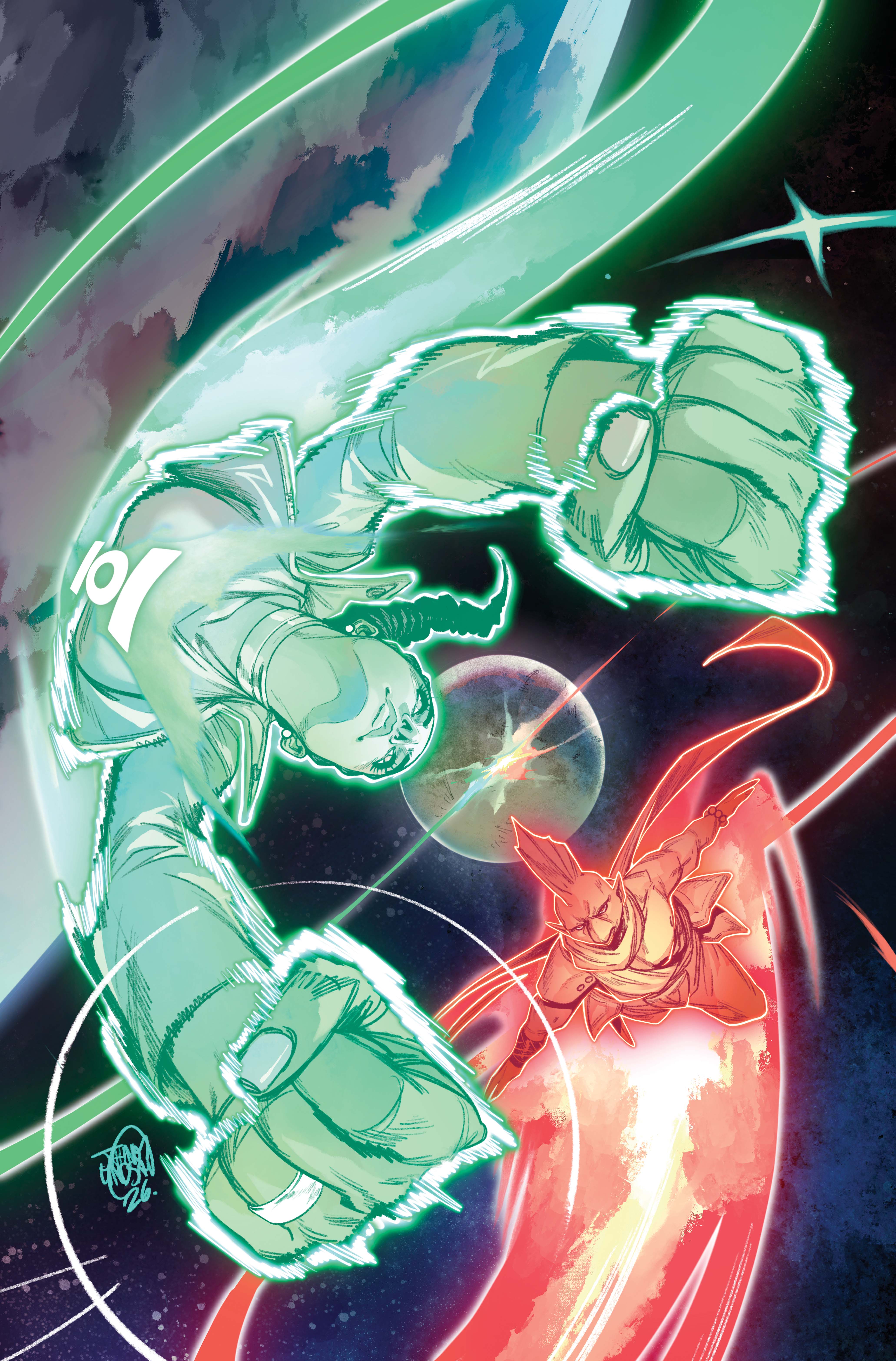  FOC09052026027 | ABSOLUTE GREEN LANTERN @15 CVR A JAHNOY LINDSAY PRE ORDER [FOC 0905] | DC  